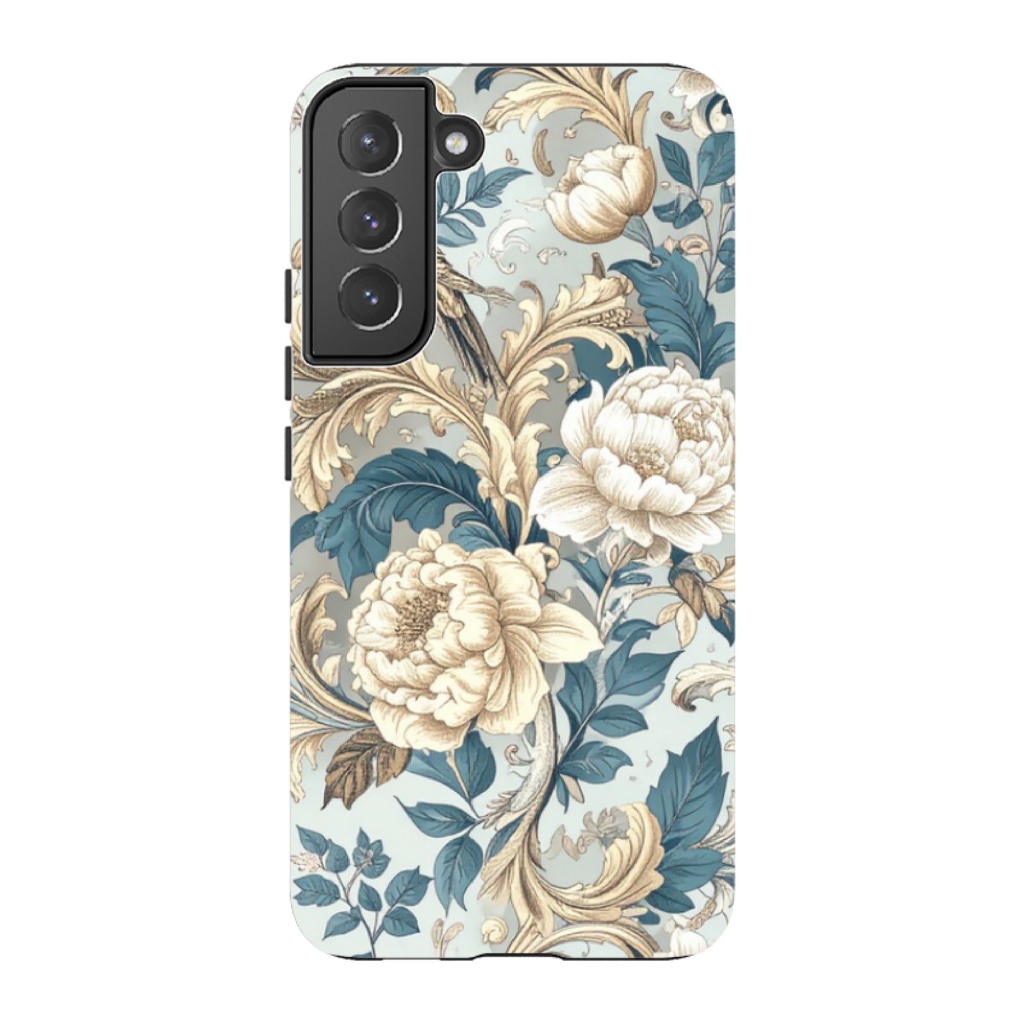 Samsung Tough  Case - Blue and Gold Summer