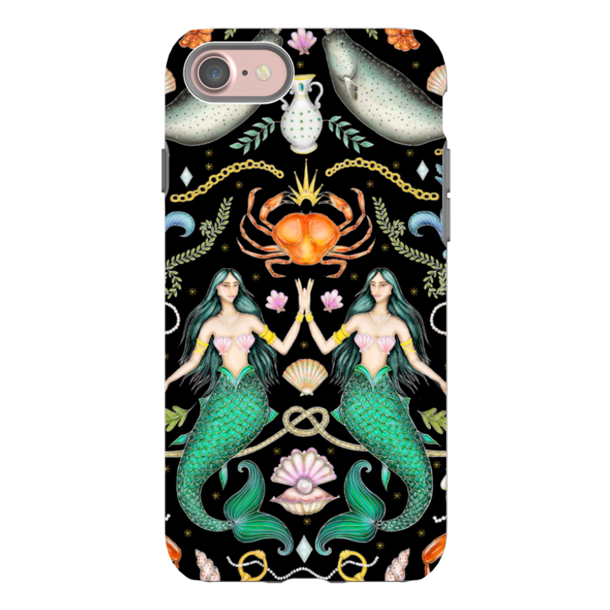 iPhone Tough Case - Tritons Treasure By Catherine Rowe