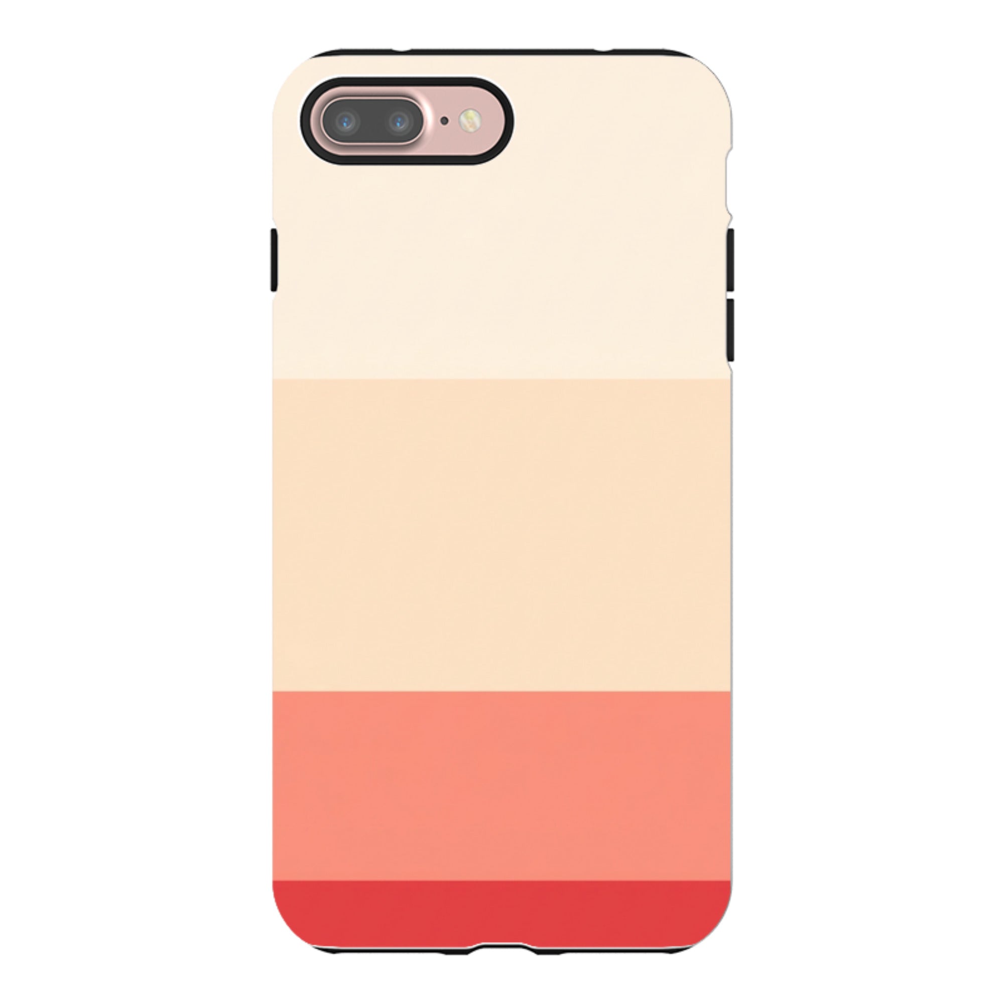 iPhone Tough Case - Crimson Red Gradient