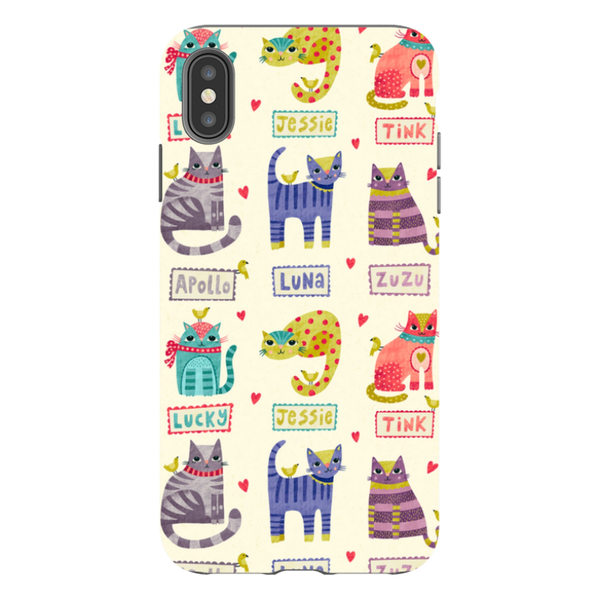 iPhone Tough Case - Cats By Suzy Taylor