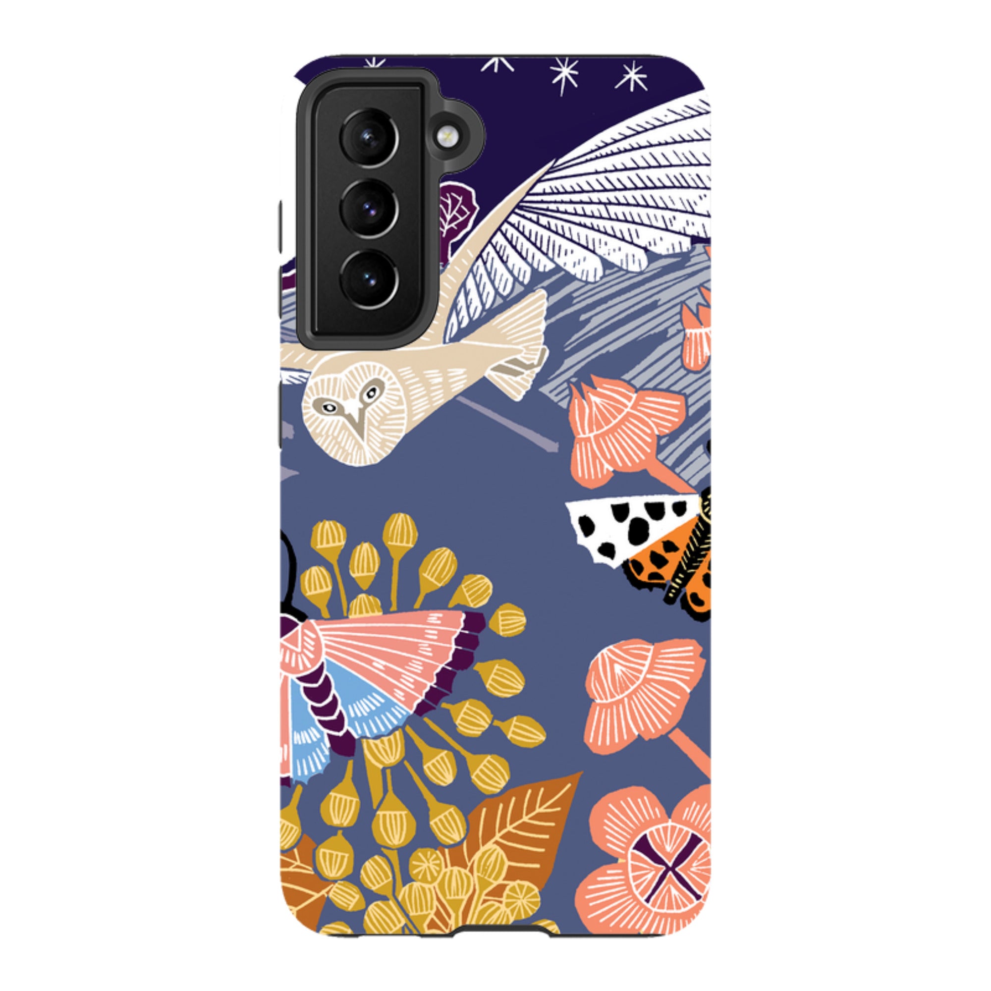 Samsung Tough Case - Evening Barn Owl By Kate Heiss