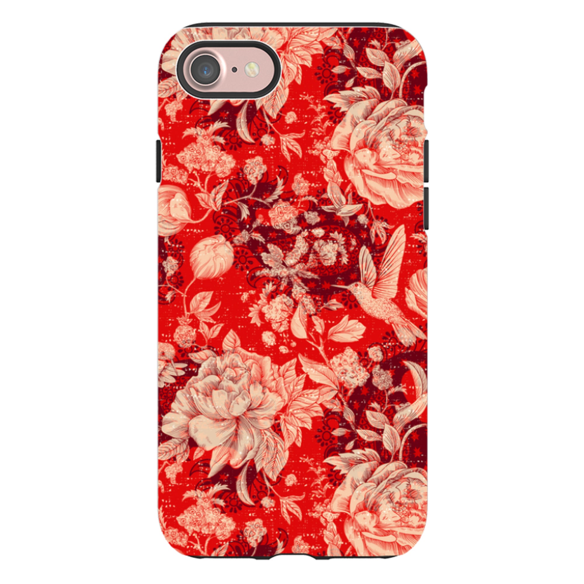 iPhone Tough Case - Red Peonies