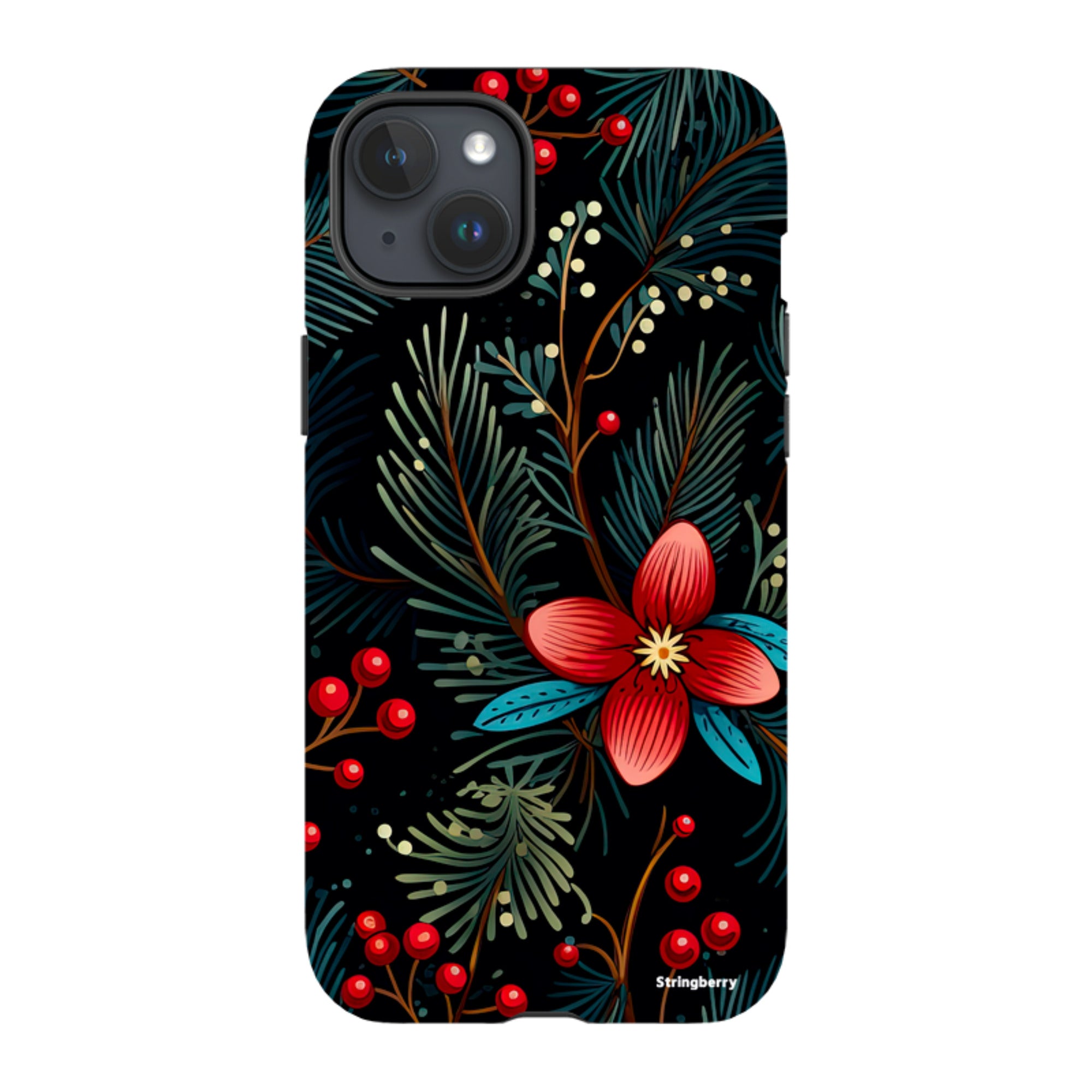 iPhone MagSafe Tough Case - Red Berries