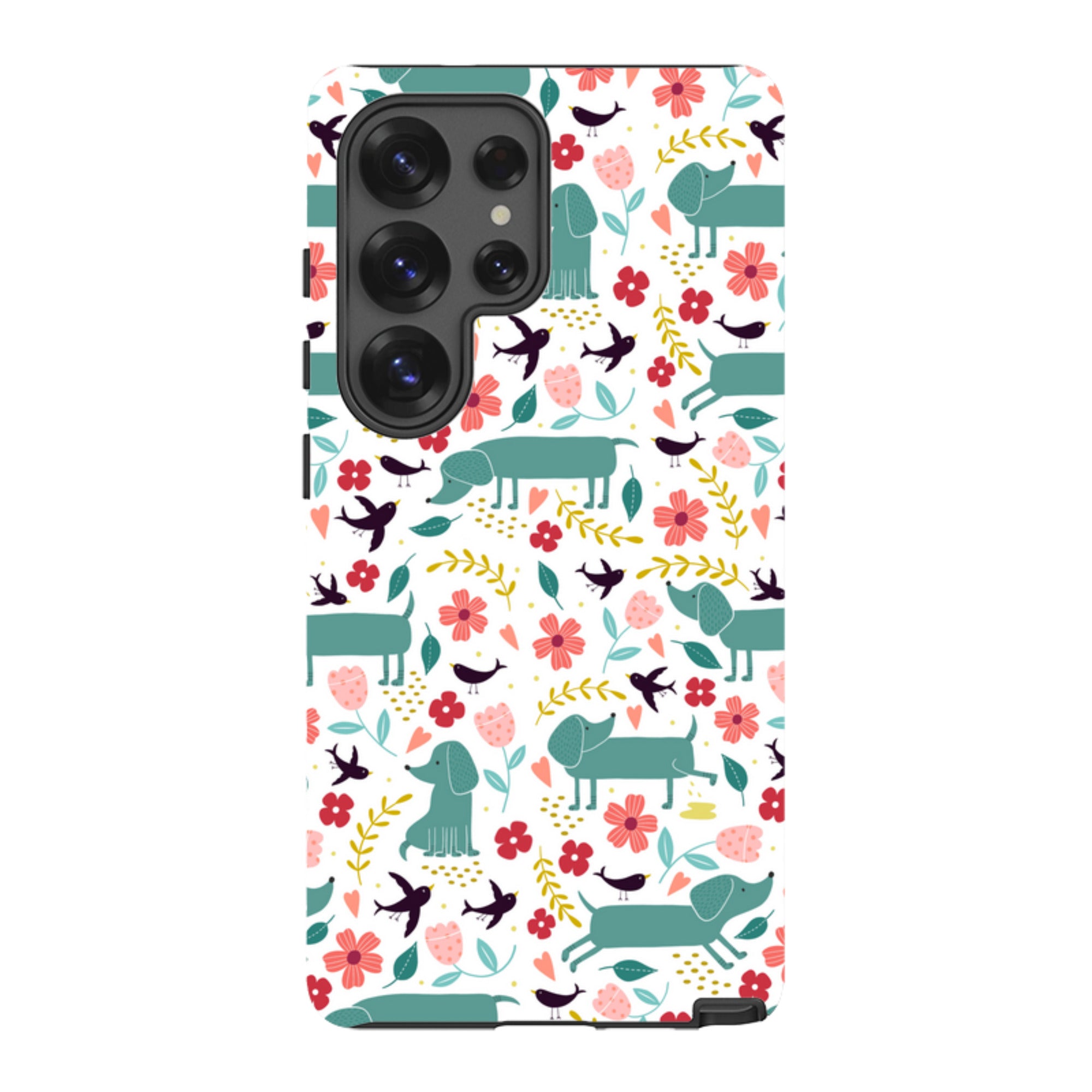 Samsung Tough Case - Cheek Dachshunds By Suzy Taylor