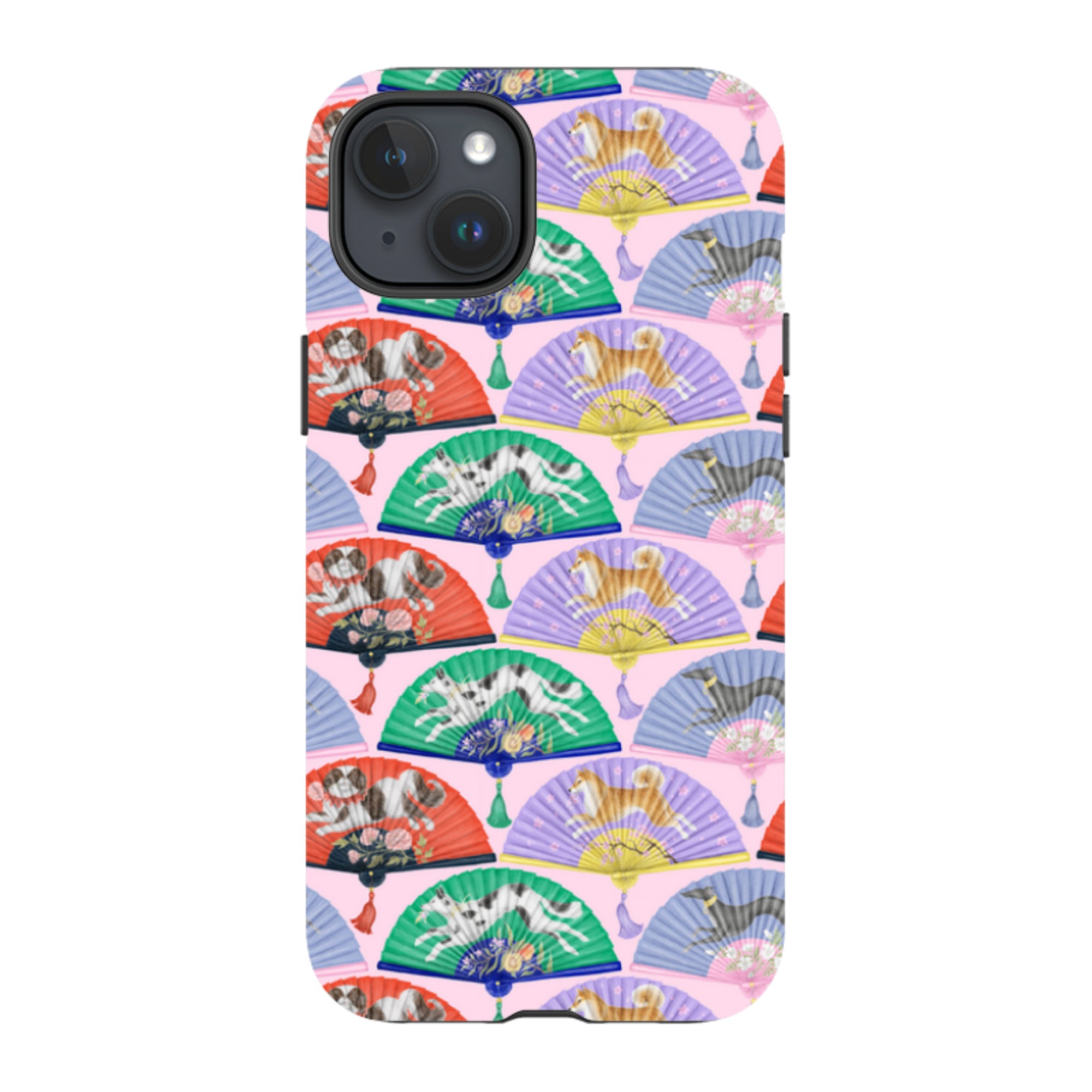 iPhone Tough Case - Dog Fan By Catherine Rowe