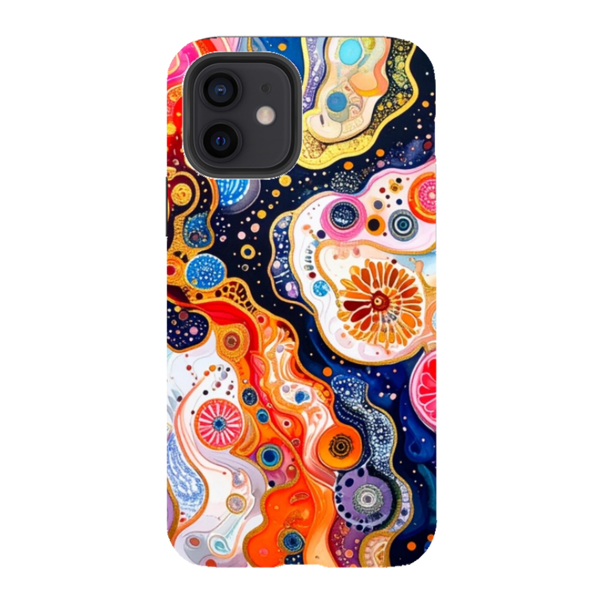 iPhone Tough Case - Cloud Marble