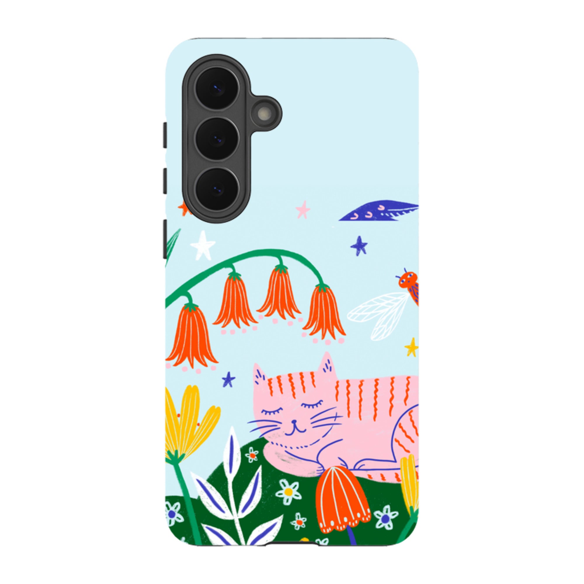Samsung Tough Case - Cat By Lee Foster Wilson