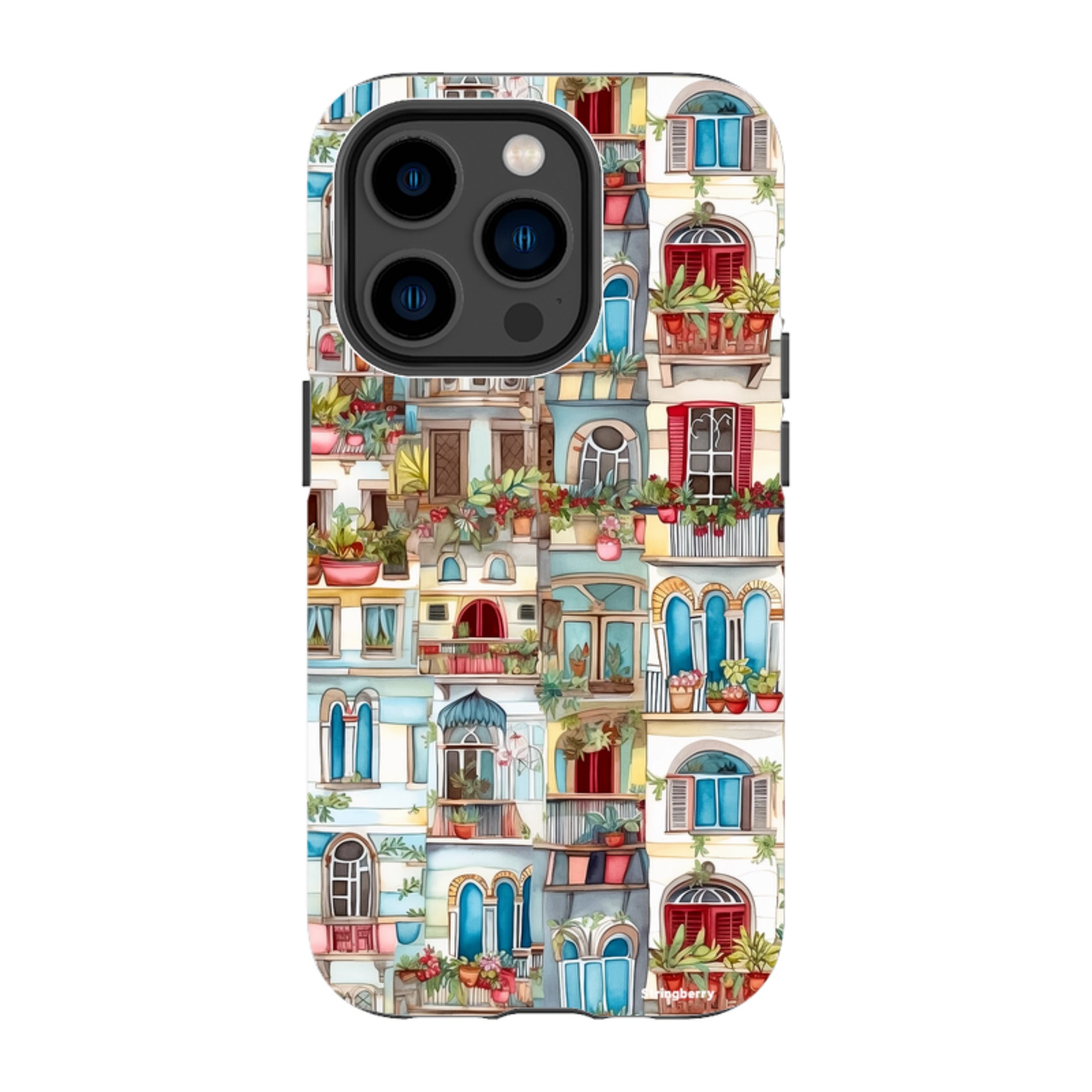 iPhone Tough Case - Floral Balcony II