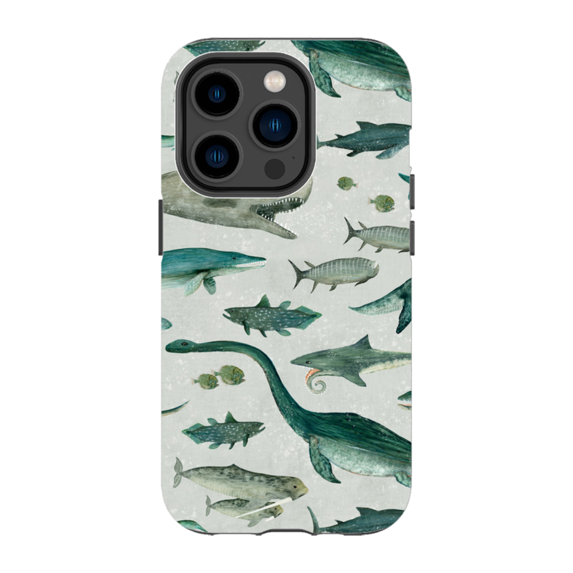 iPhone MagSafe Tough Case - Ancient Oceans By Katherine Quinn