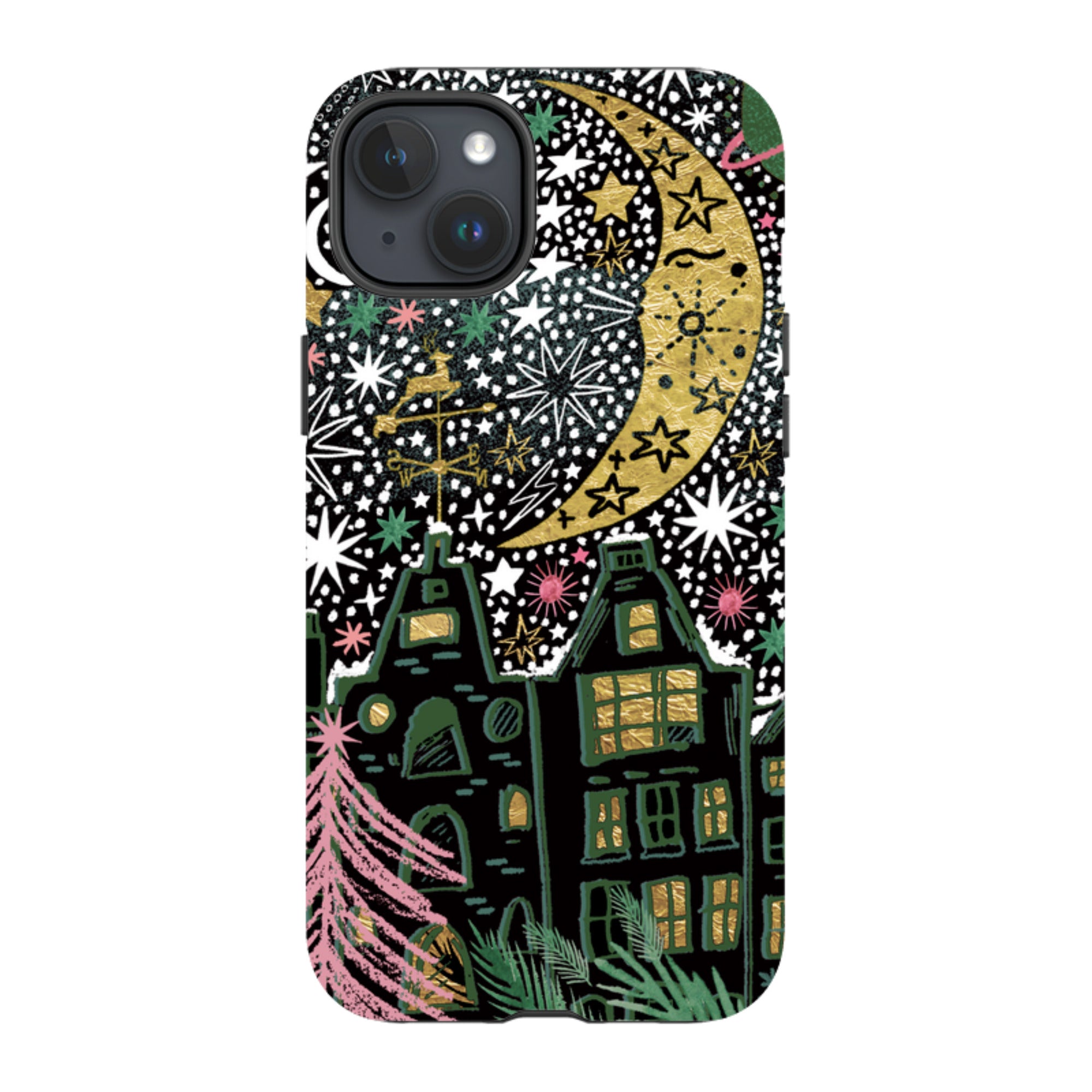 iPhone Tough Case - Night Before Xmas II By Emma Frances Grant