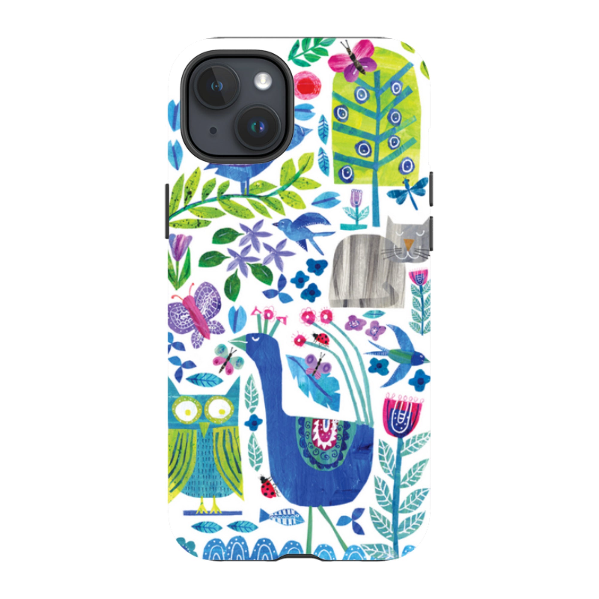 iPhone Tough Case - Back Garden By Tracey English