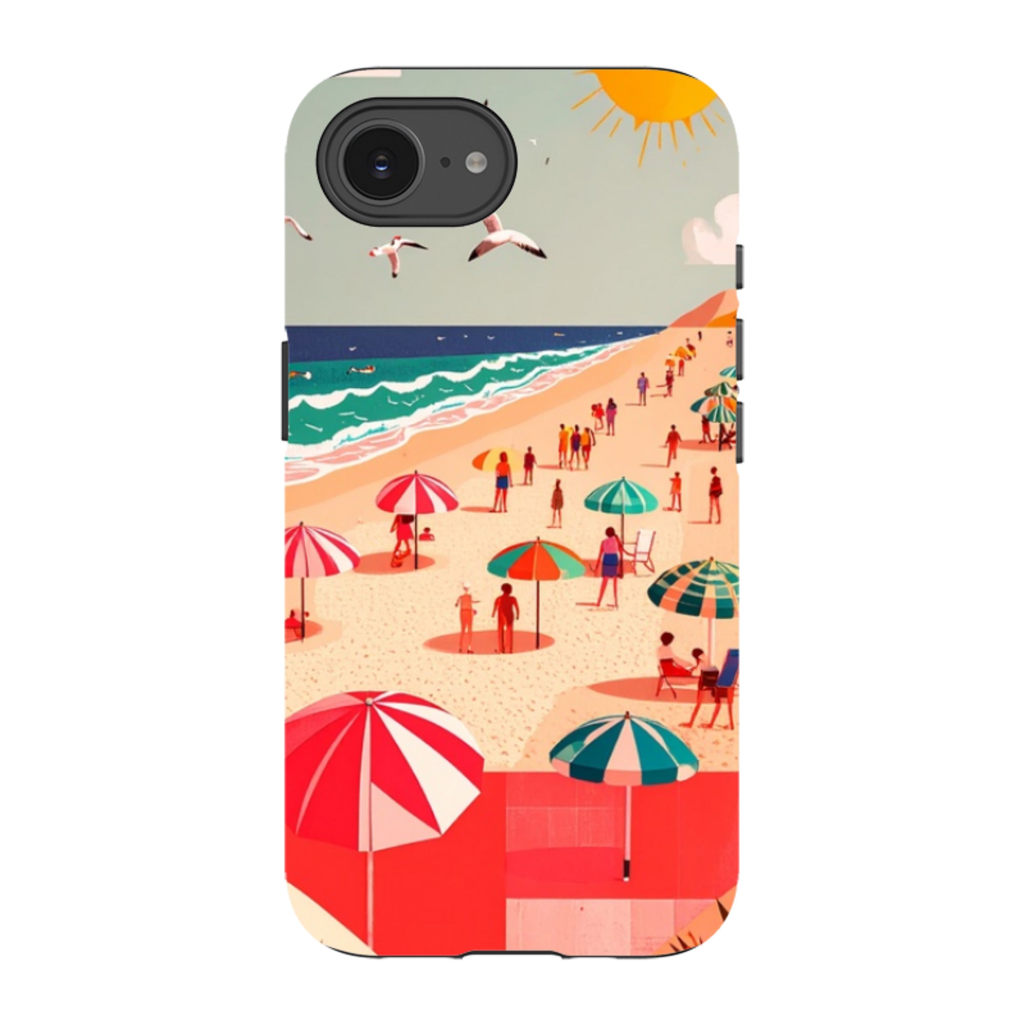 iPhone Tough Case - Mediterranean Beach