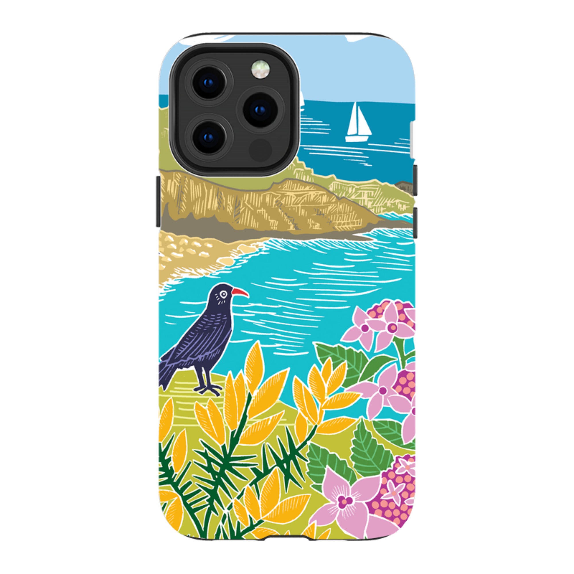 iPhone Tough Case - Porthgwarra Walk By Kate Heiss