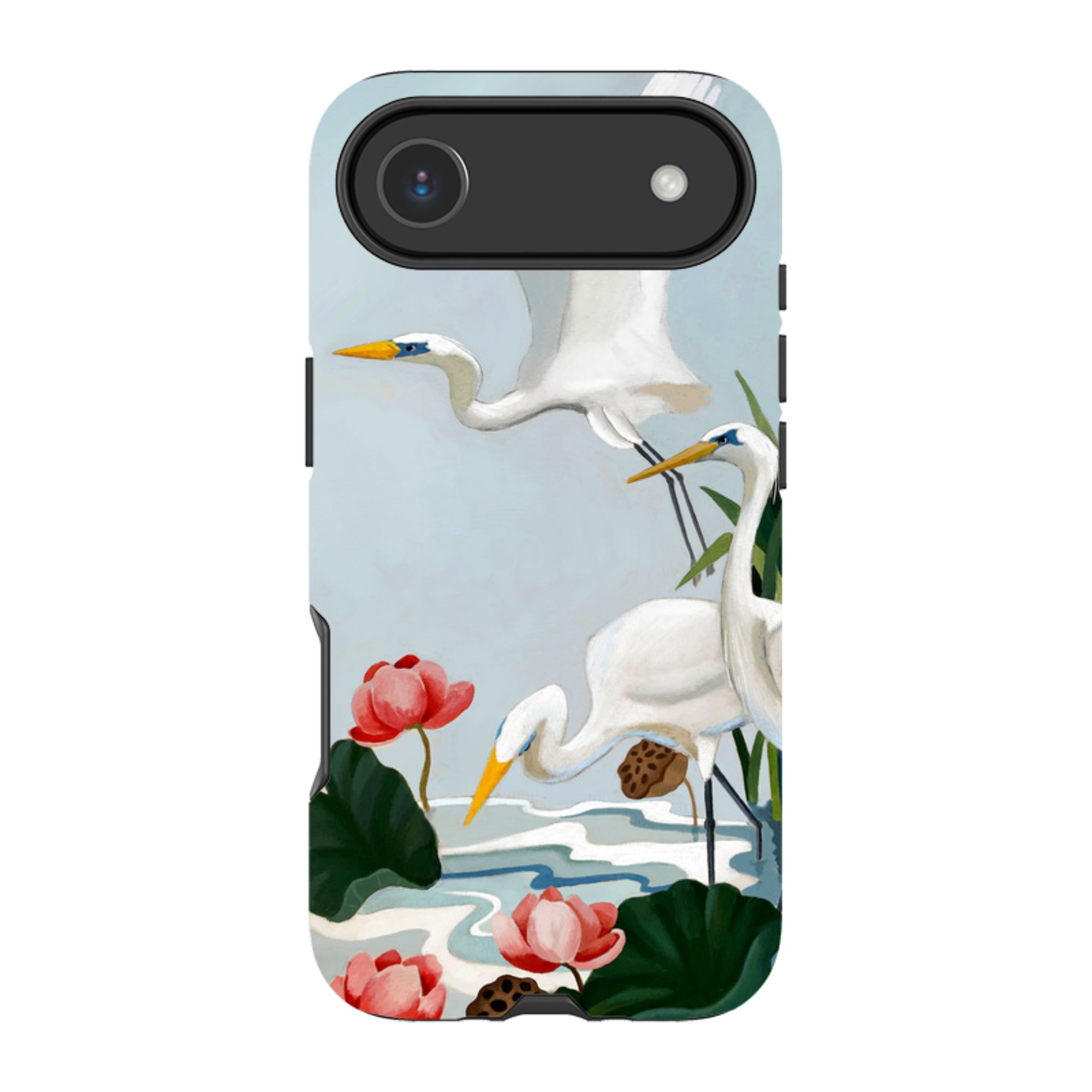 iPhone Tough Case - Egrets And Lillie's By Bex Parkin