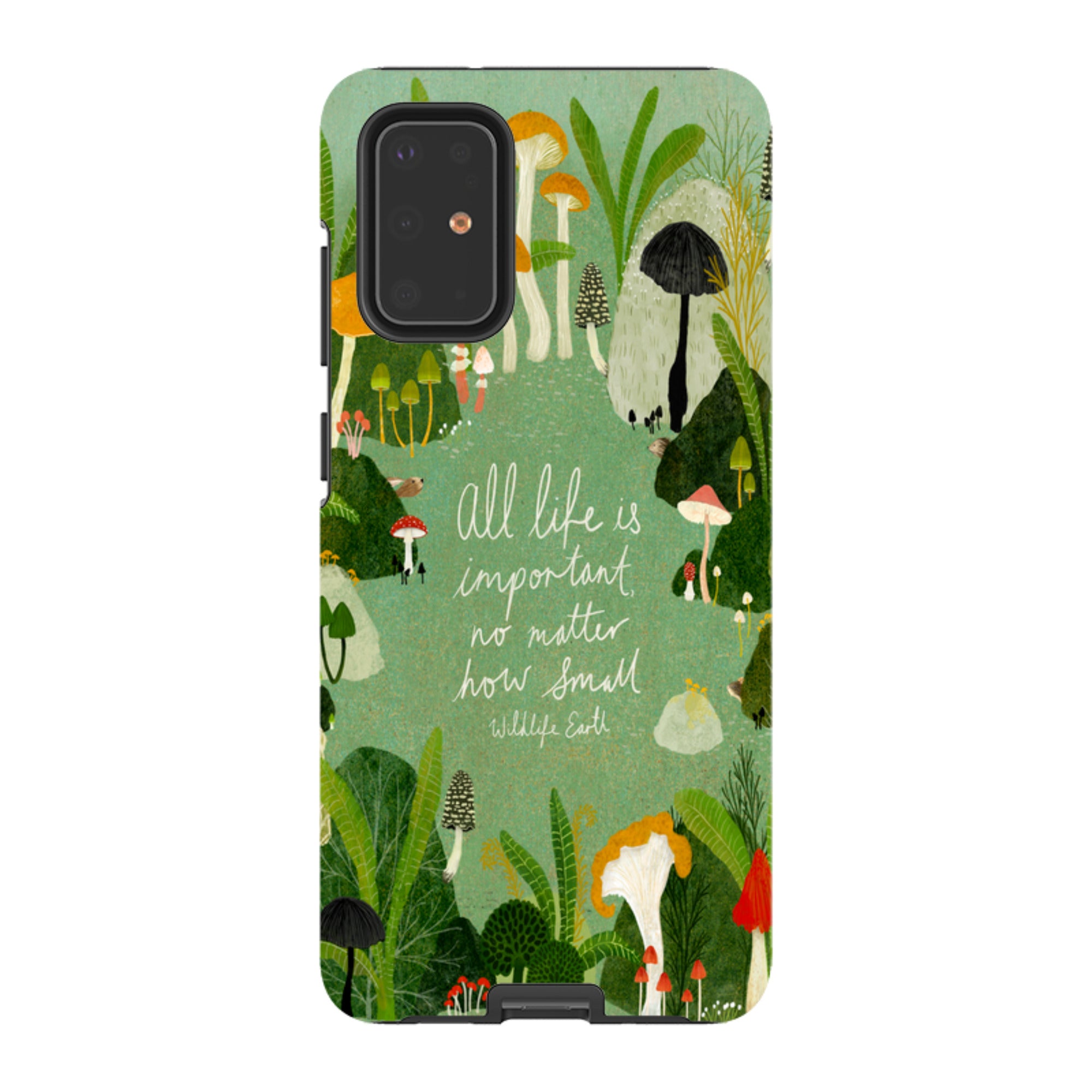 Samsung Tough Case - Wildlife Text By Katherine Quinn