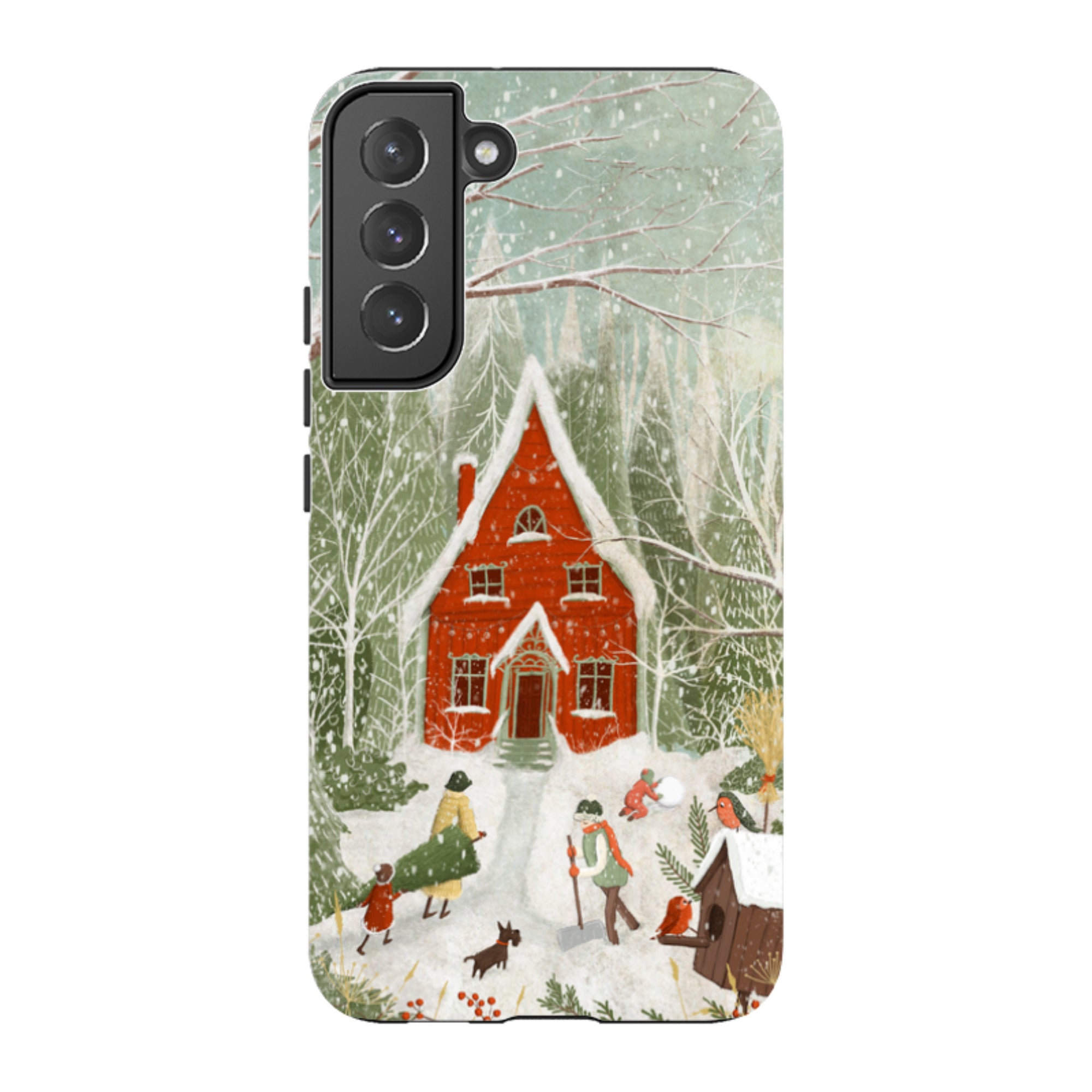 Samsung Tough Case - Christmas Garden Day By Maja Lindberg