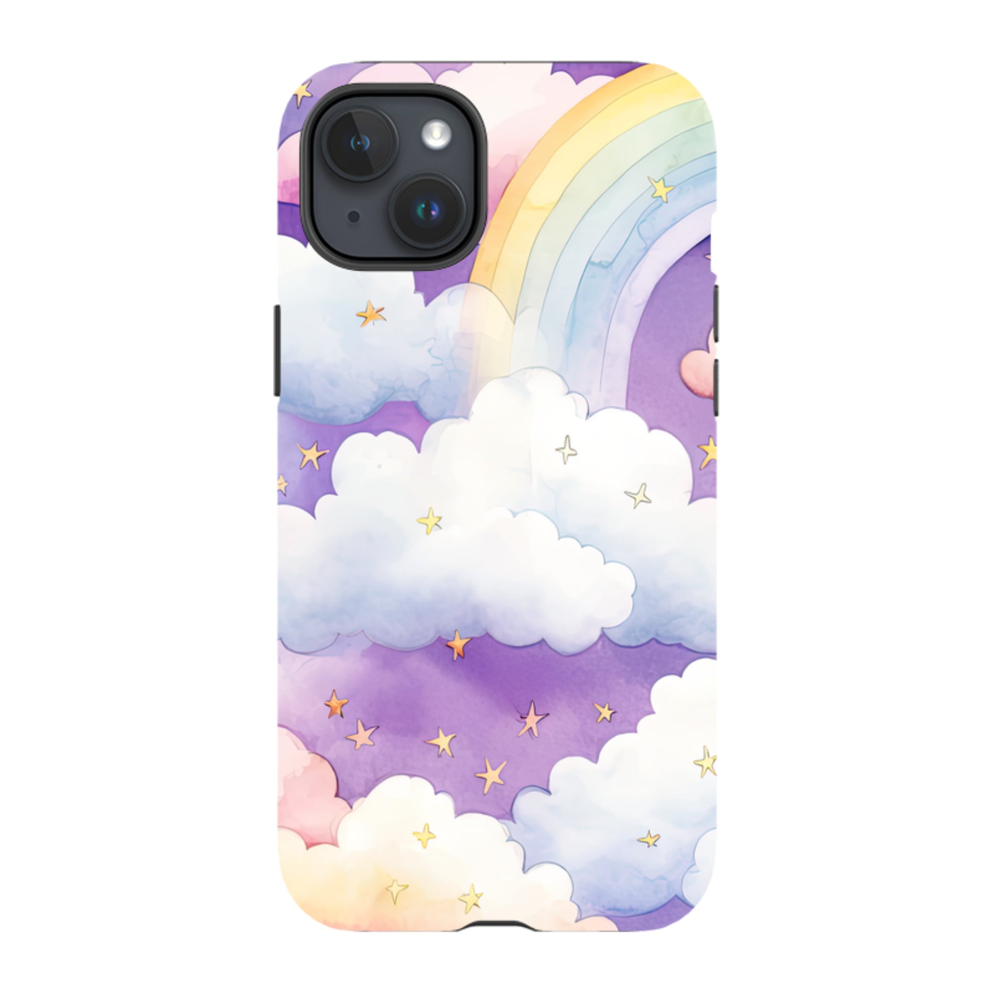 iPhone MagSafe Tough Case - Rainbow Clouds II