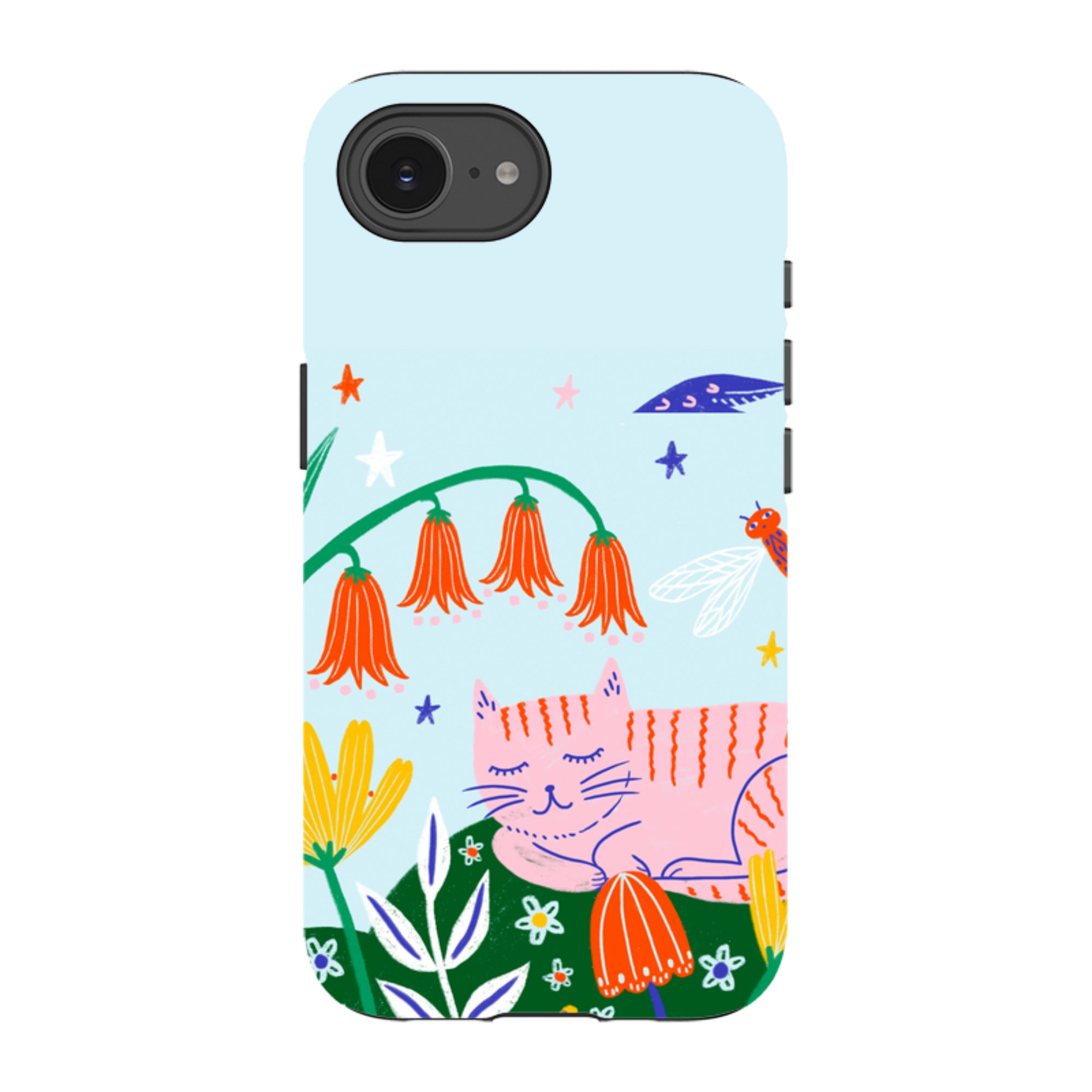 iPhone Tough Case - Cat By Lee Foster Wilson