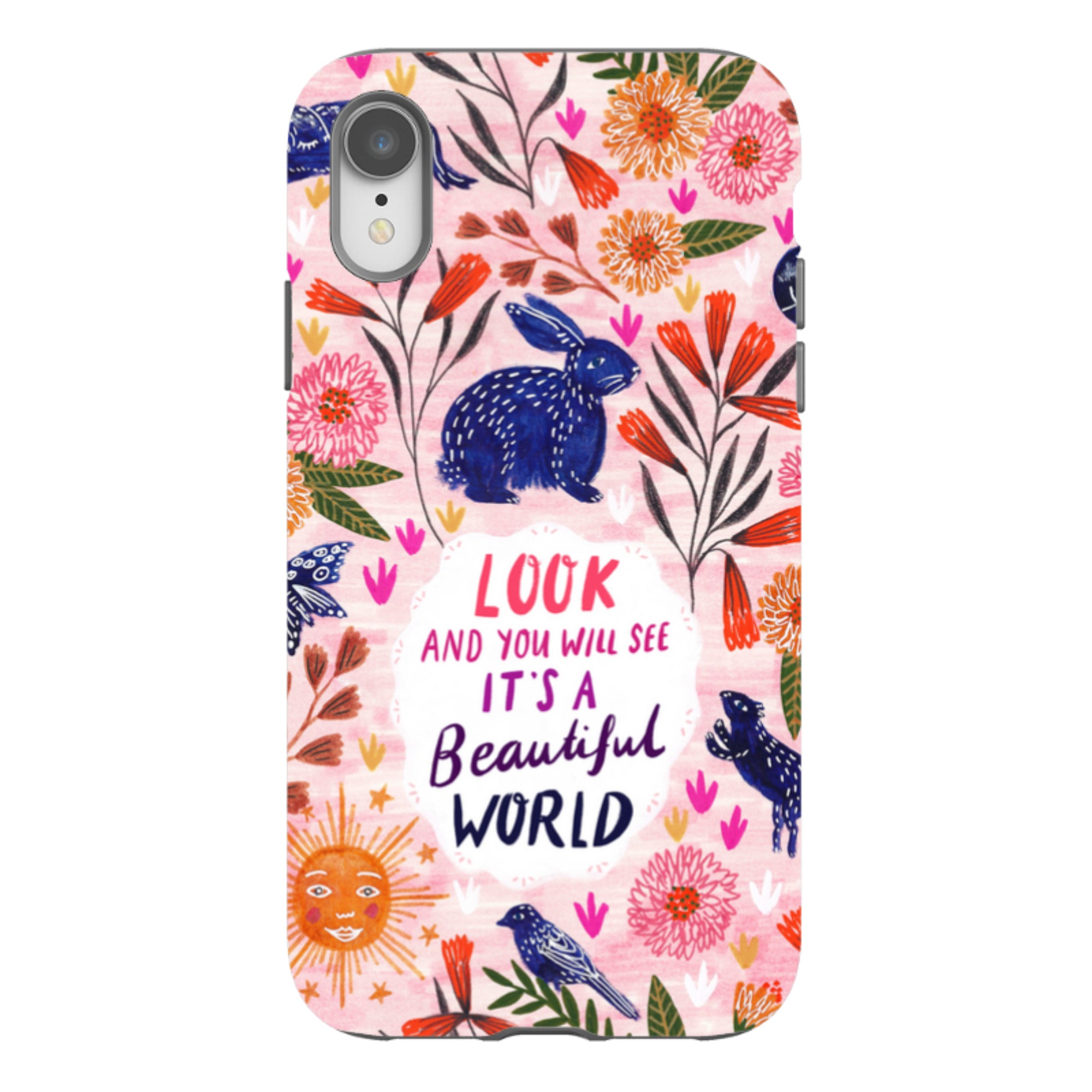 iPhone Tough Case - Beautiful World By Lee Foster Wilson