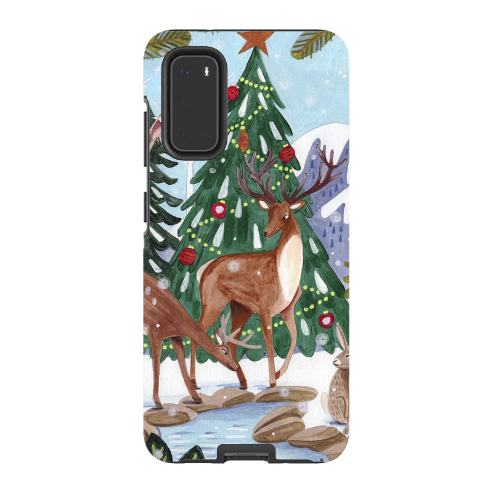 Samsung Tough Case - Winter Forest By Caroline Bonne Muller