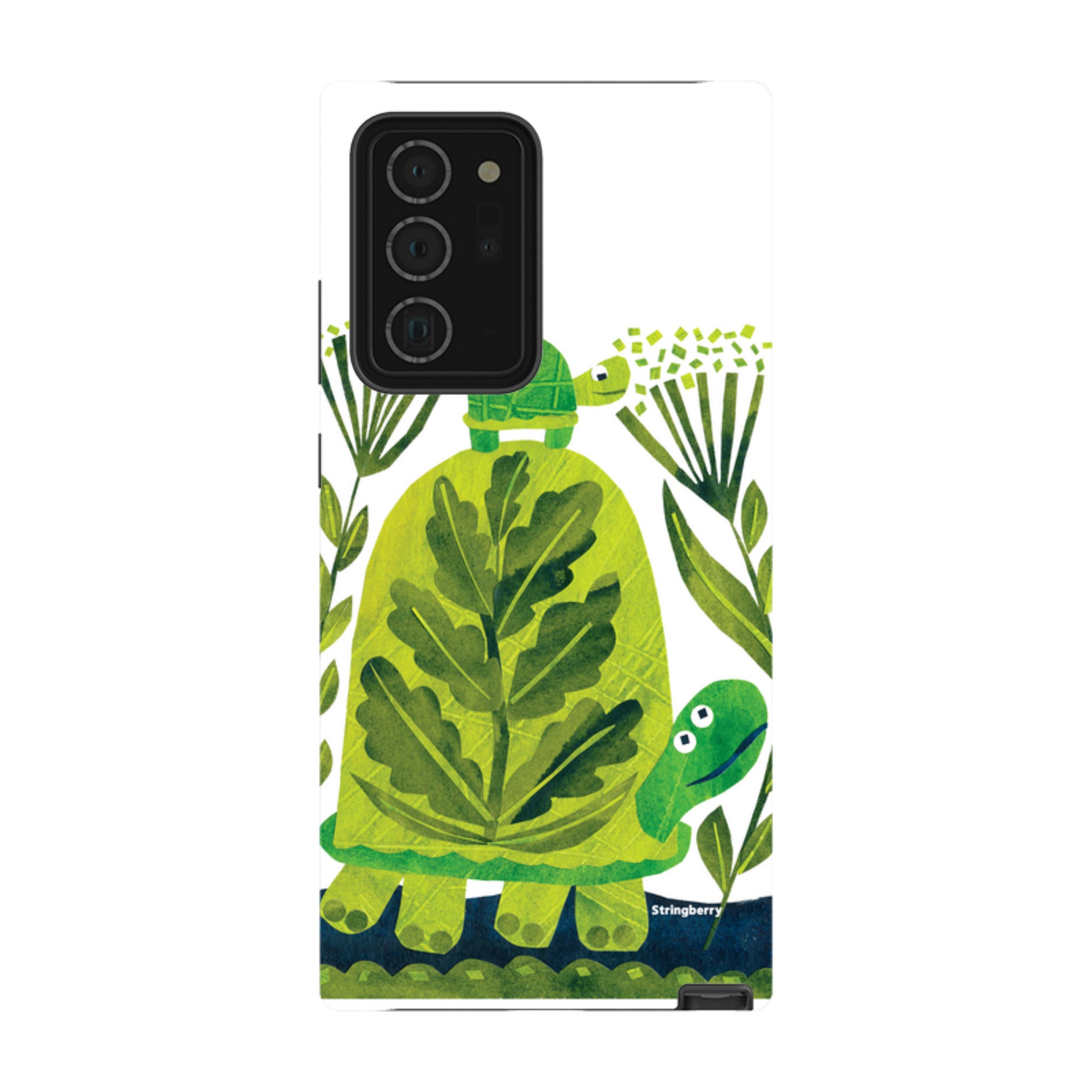 Samsung Tough Case - Folk Tortoise By Tracey English