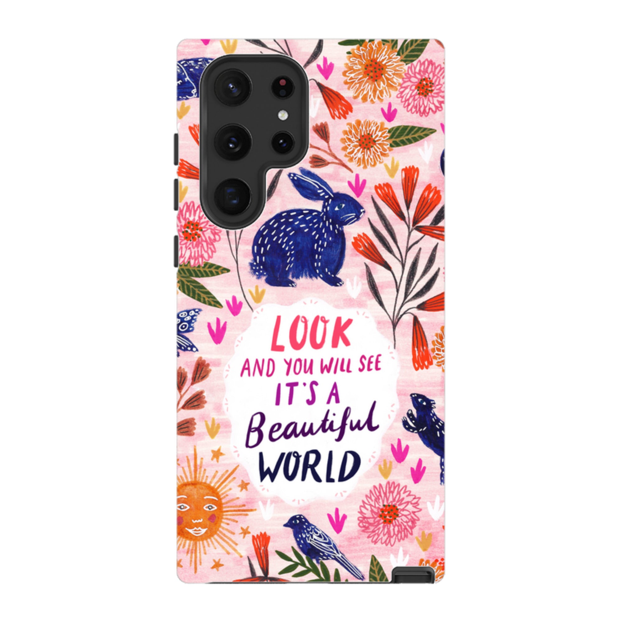 Samsung Tough Case - Beautiful World By Lee Foster Wilson