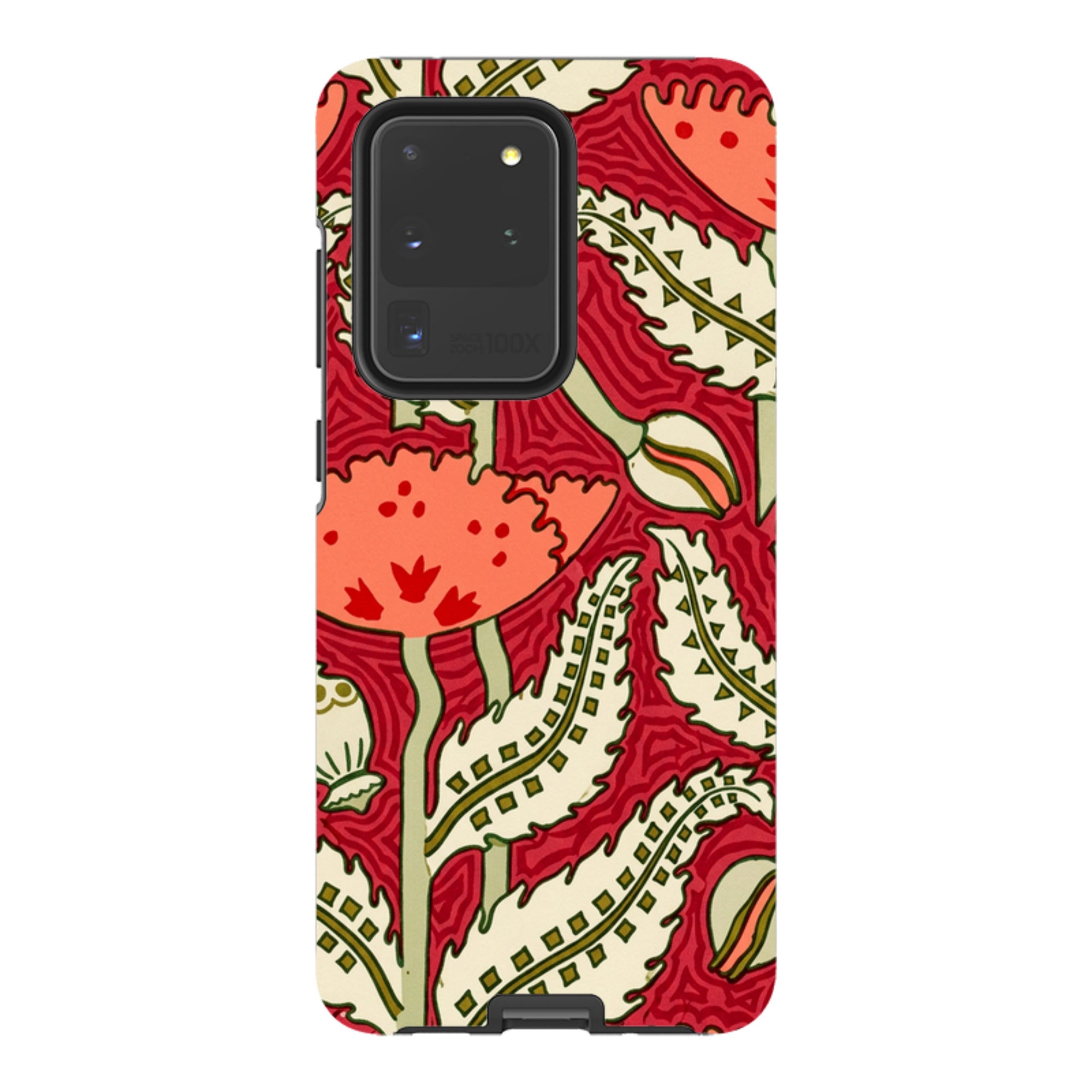 Samsung Tough Case - William Morris Red Floral