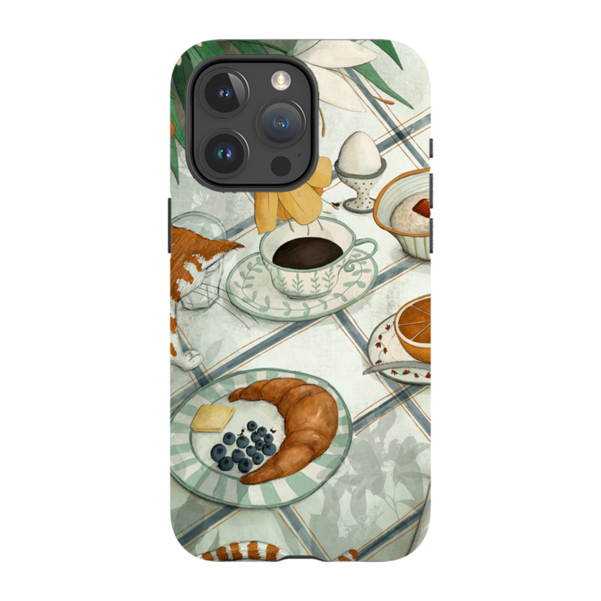iPhone Tough Case - Hungry Friends By Maja Lindberg