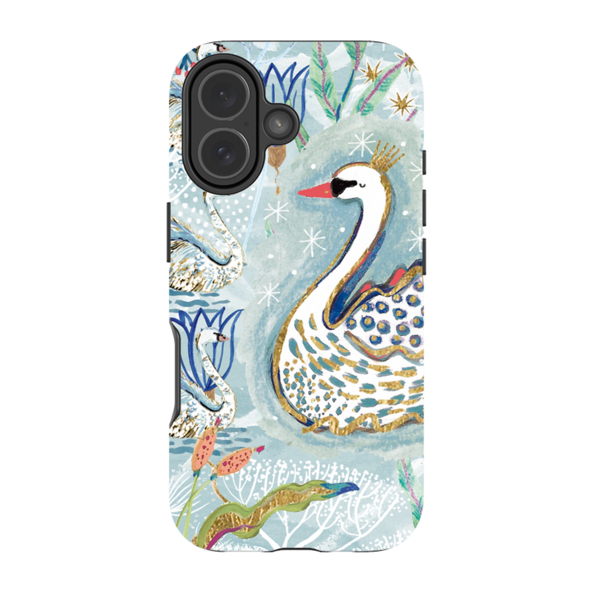 iPhone Tough Case - Seven Swans II By Emma Frances Grant