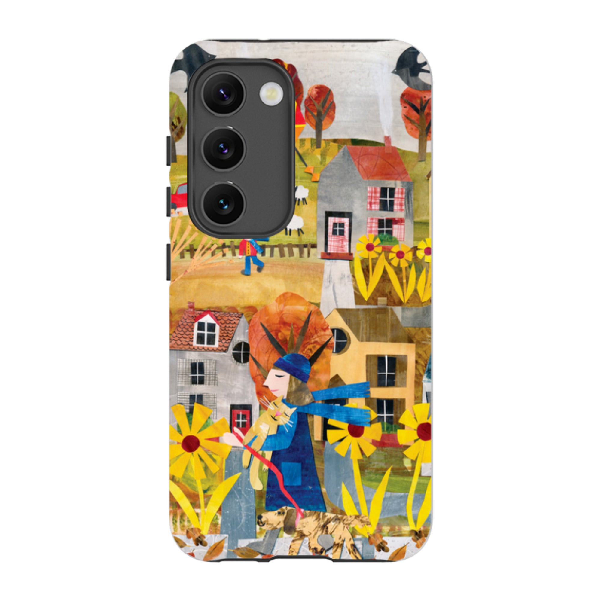 Samsung Tough Case - Autumn Walk By Tracey English