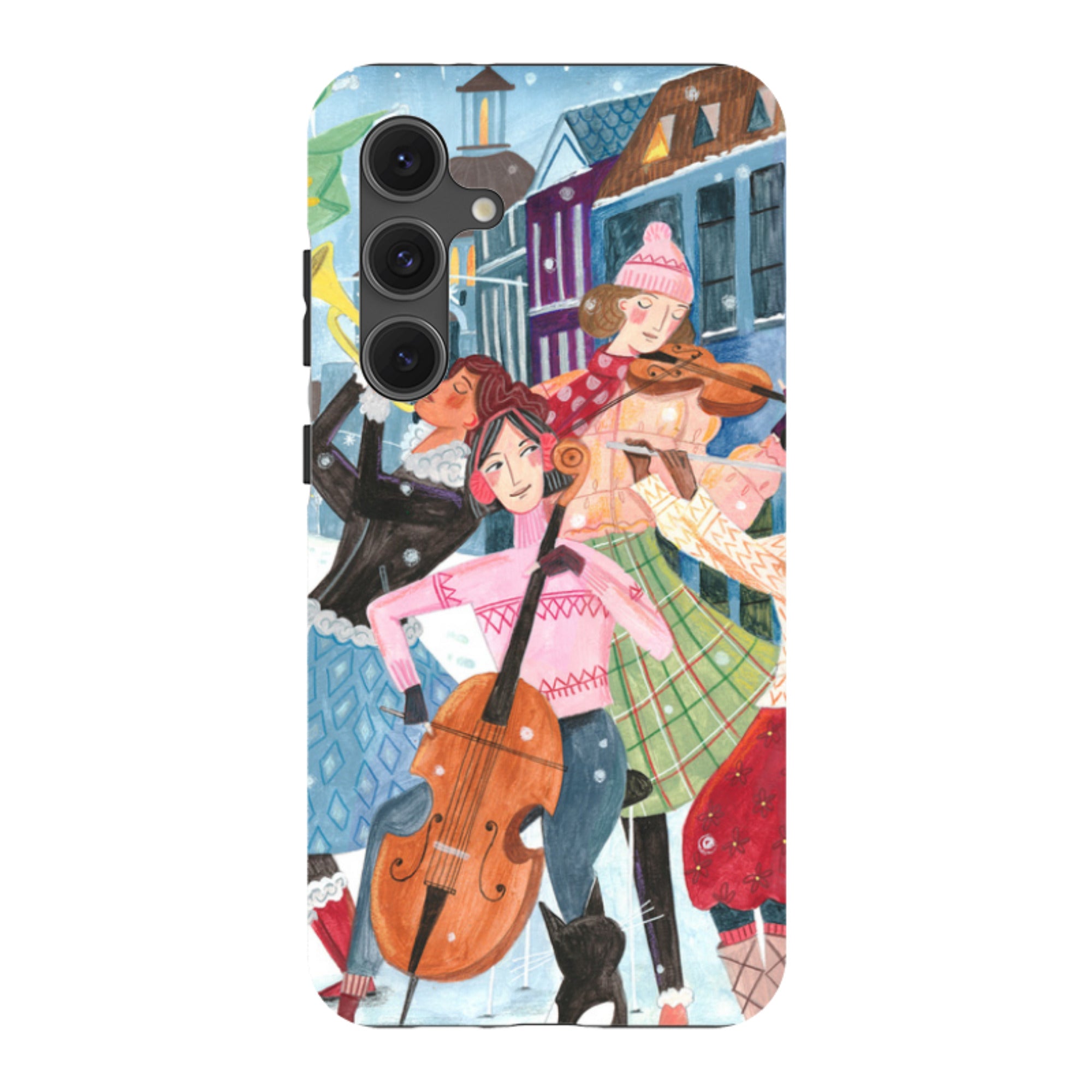 Samsung Tough Case - Musical Winter By Caroline Bonne Muller