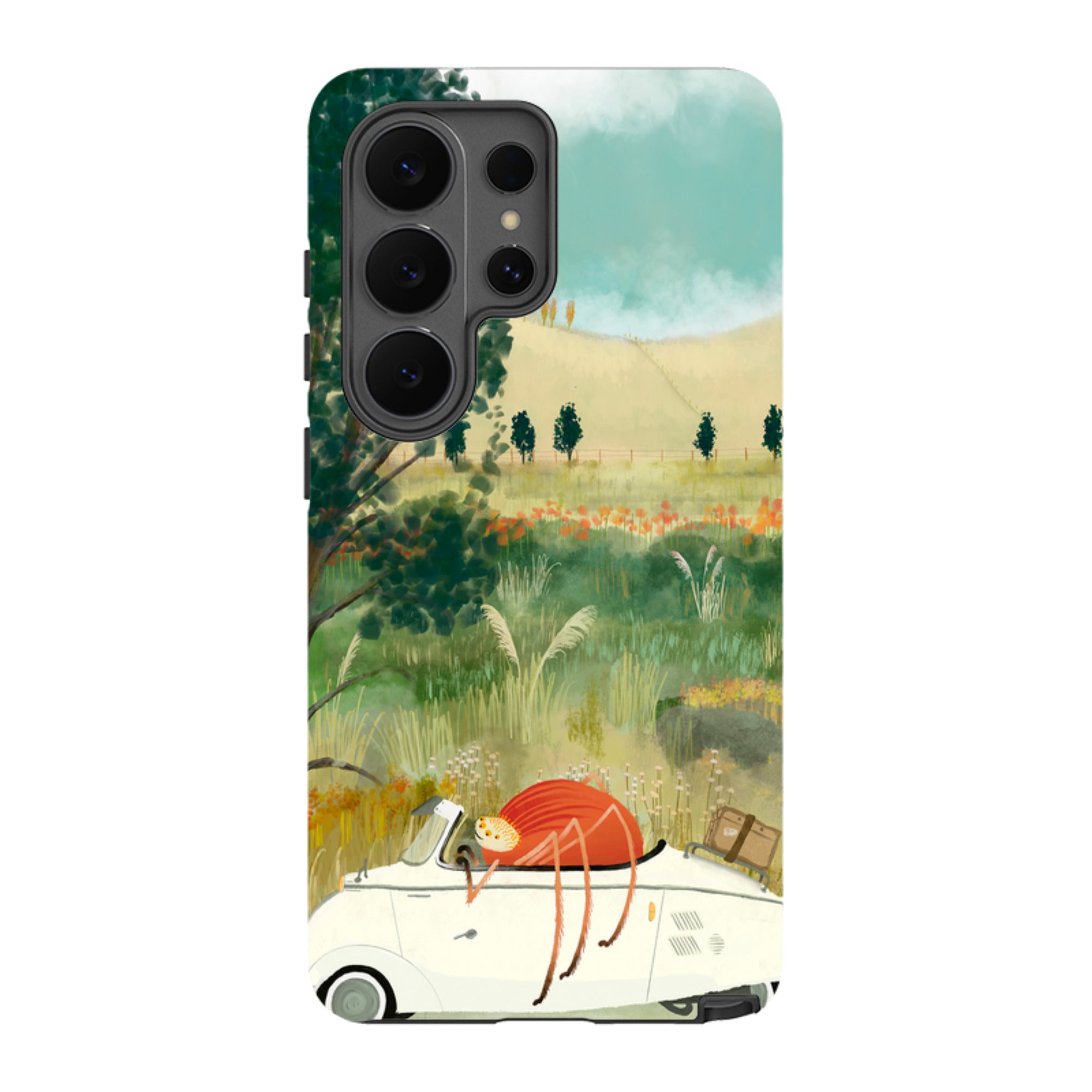 Samsung Tough Case - Happy Travels By Katherine Quinn