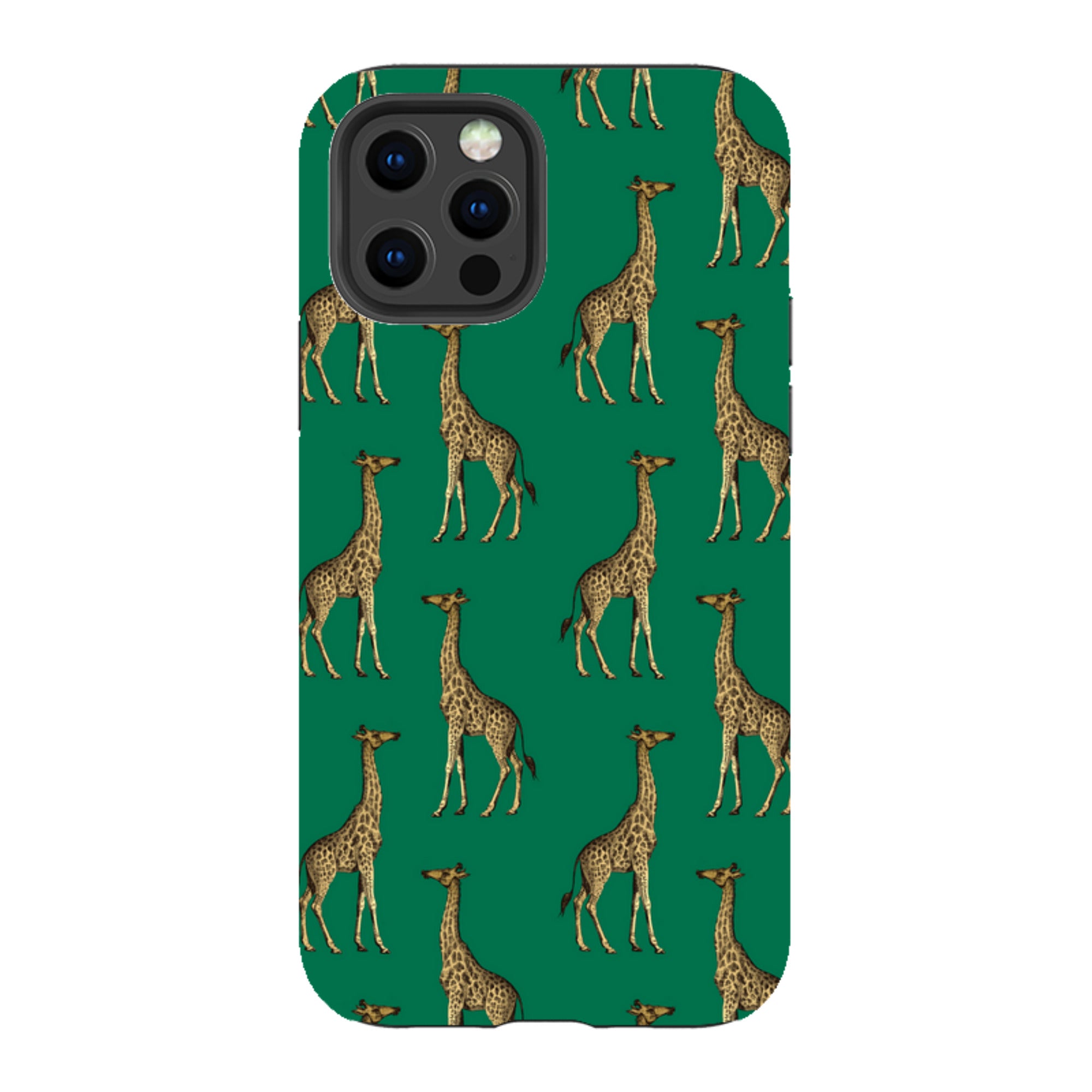 iPhone Tough Case - Green Giraffe