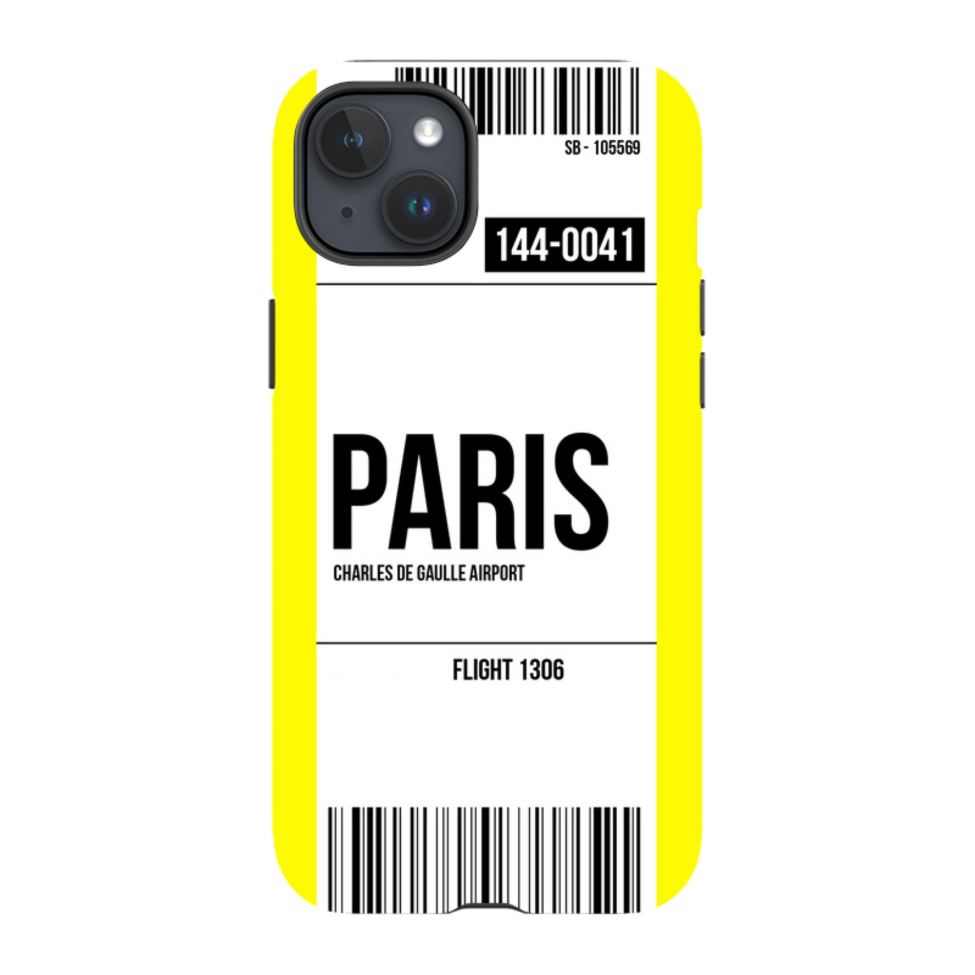 iPhone Tough Case - Paris Yellow