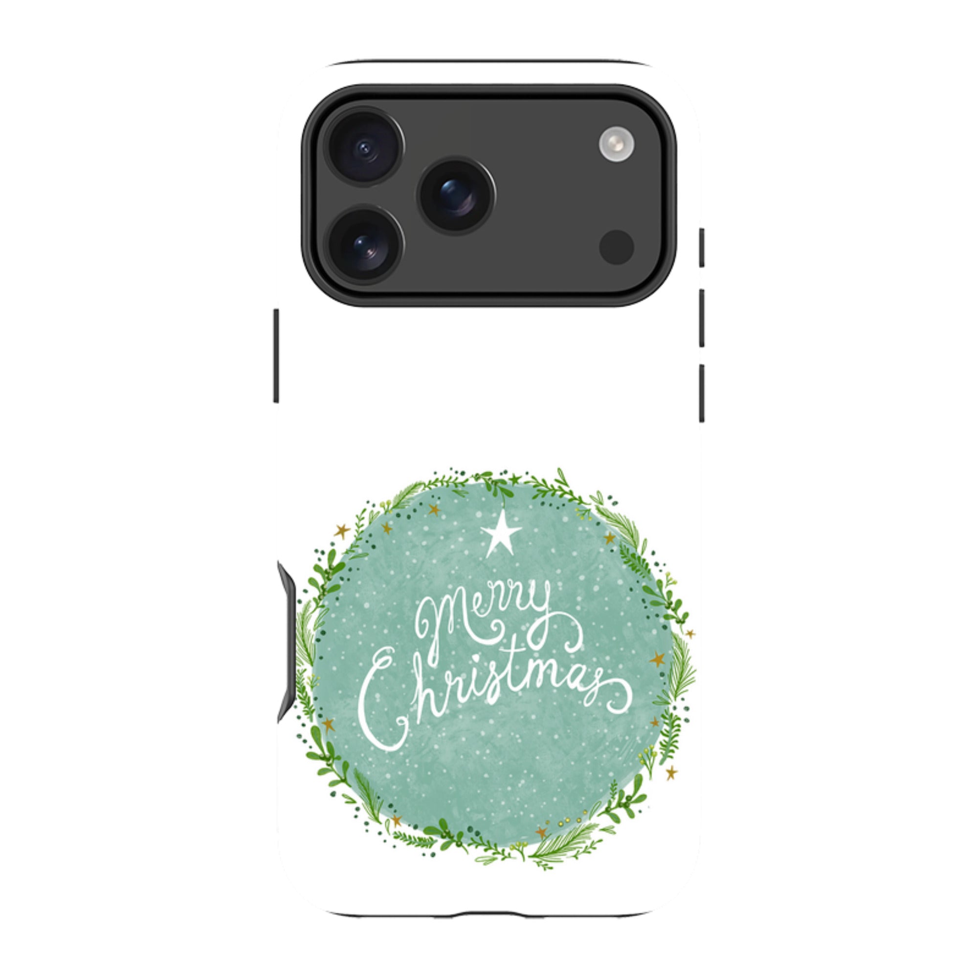 iPhone Tough Case - Merry Christmas By Katherine Quinn
