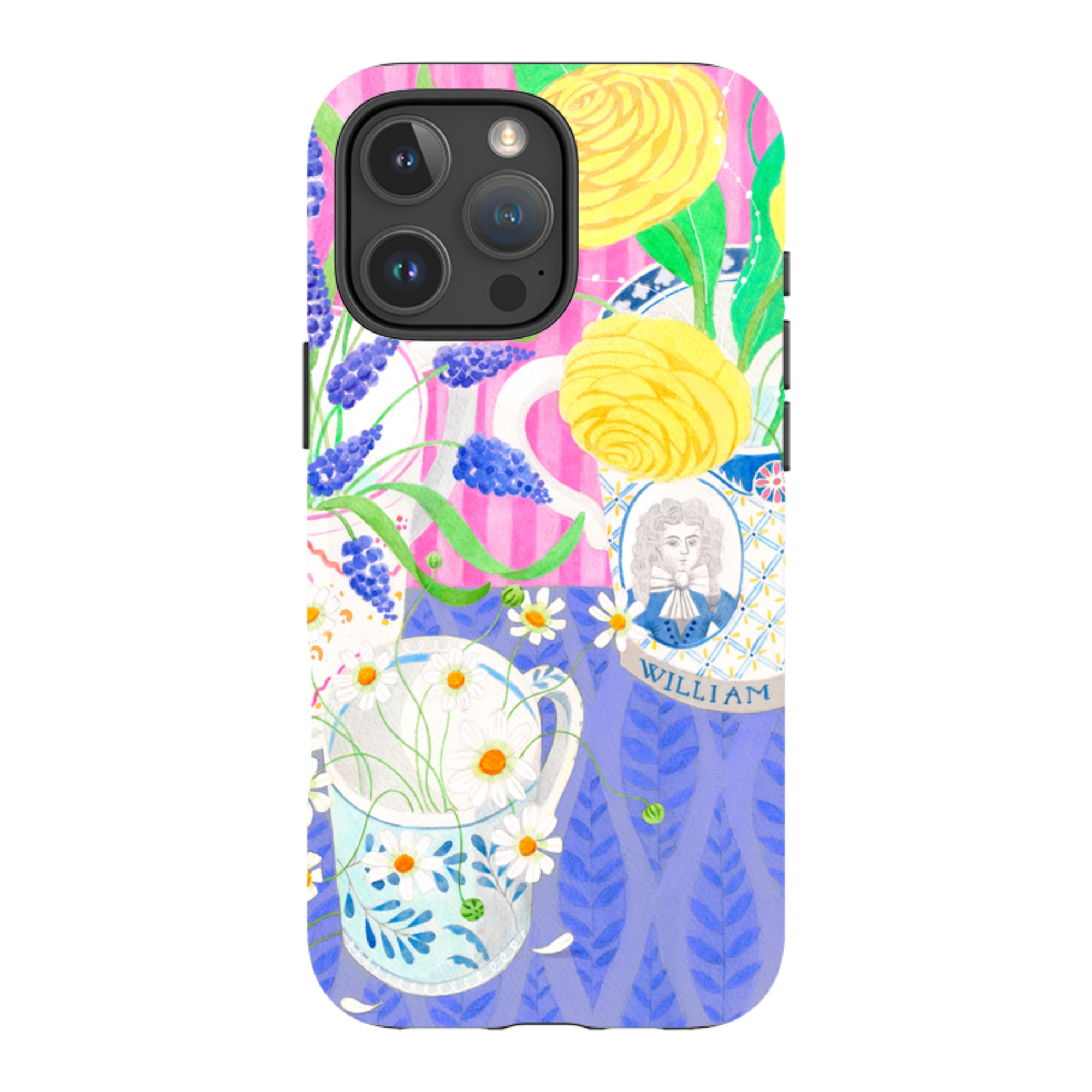 iPhone Tough Case - Muscari Flowers By Bex Parkin