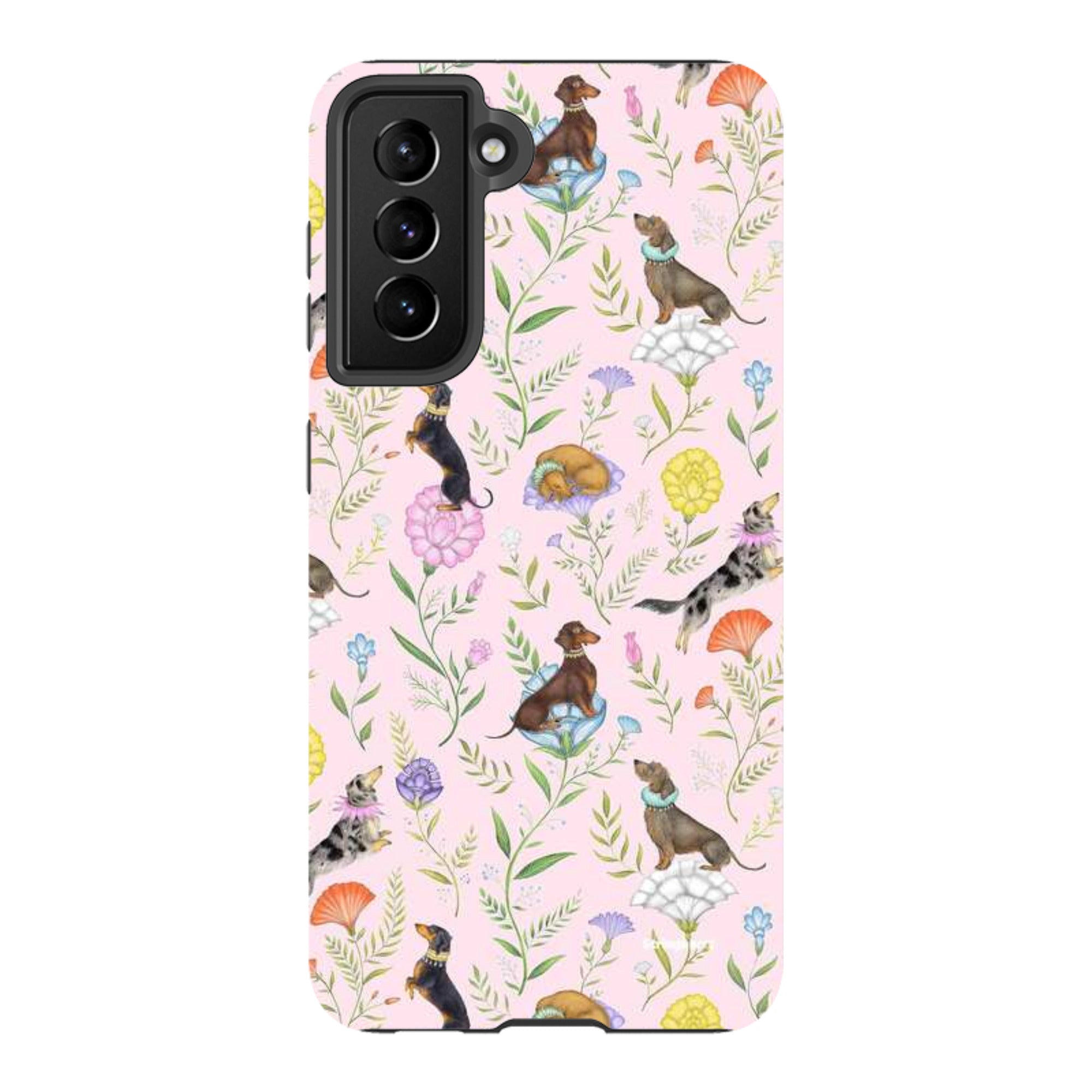 Samsung Tough Case - Doxy Day Afternoon Petal By Catherine Rowe