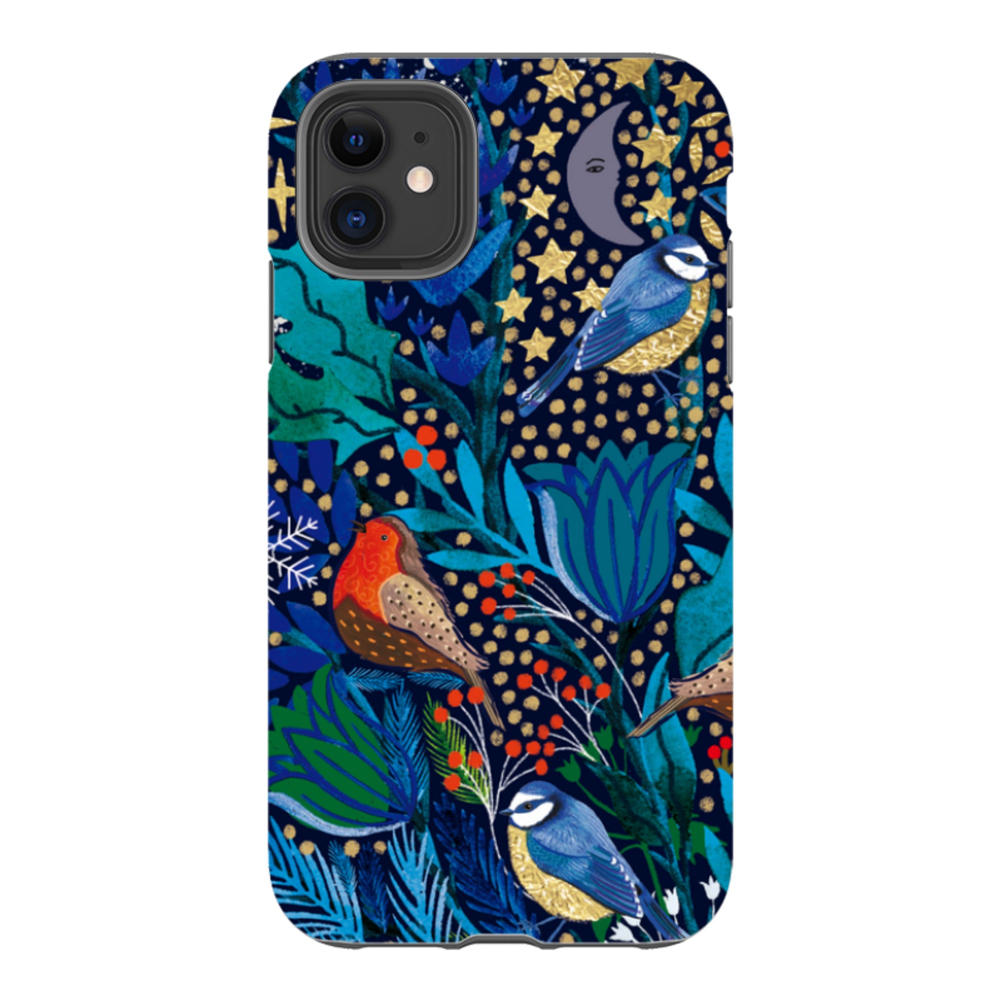 iPhone Tough Case - Xmas Robin I By Emma Frances Grant