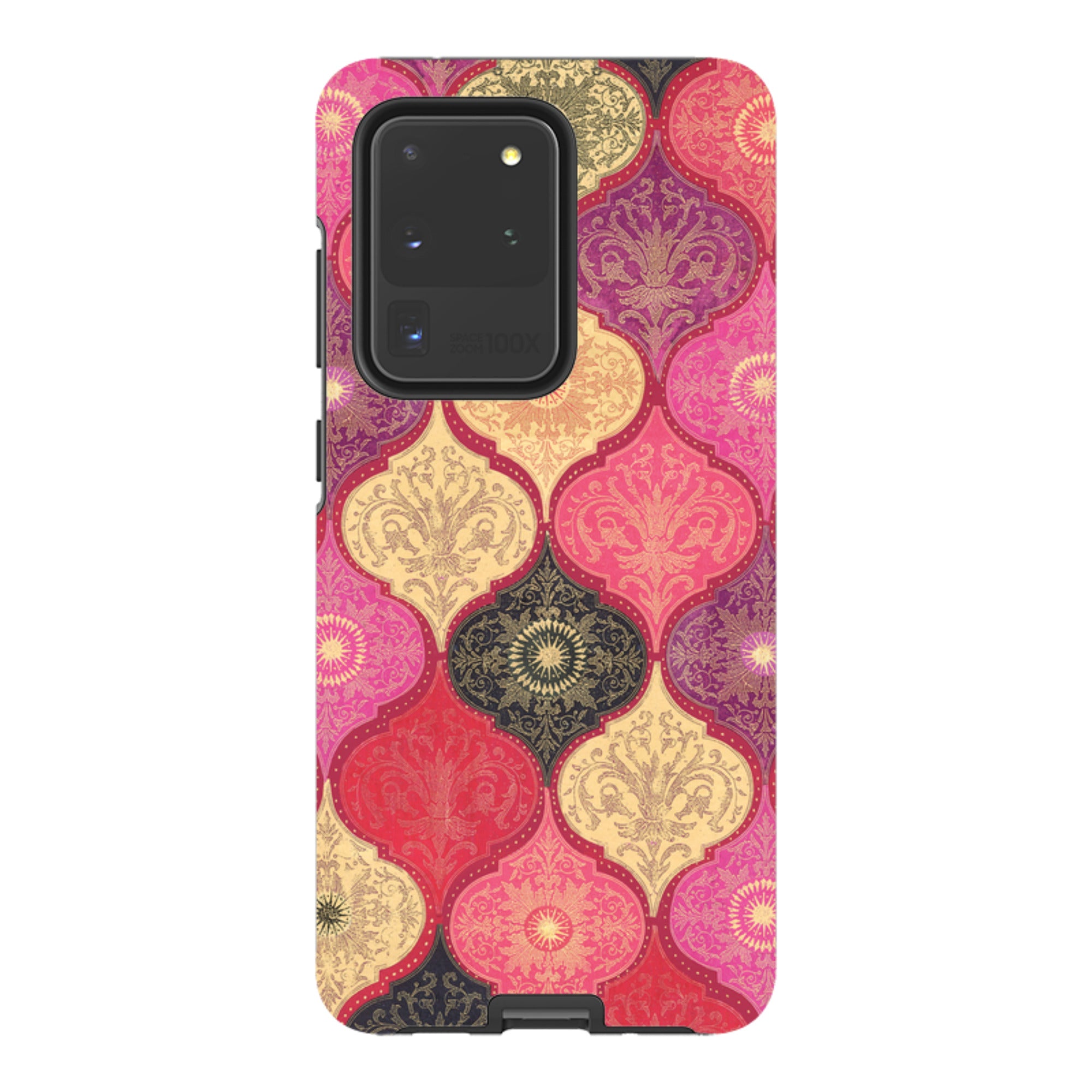 Samsung Tough Case - Red Damask By Jehane