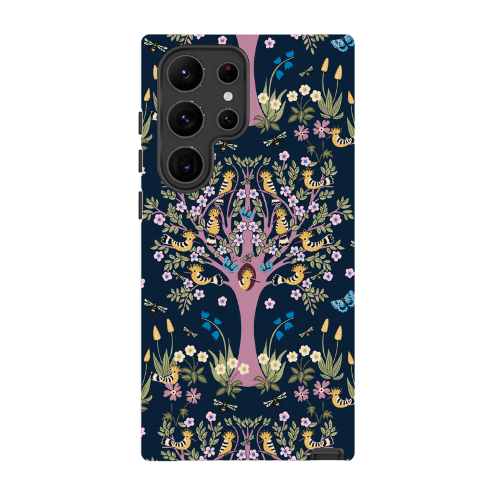 Samsung Tough Case - Hoopoe Tree By Kate Heiss