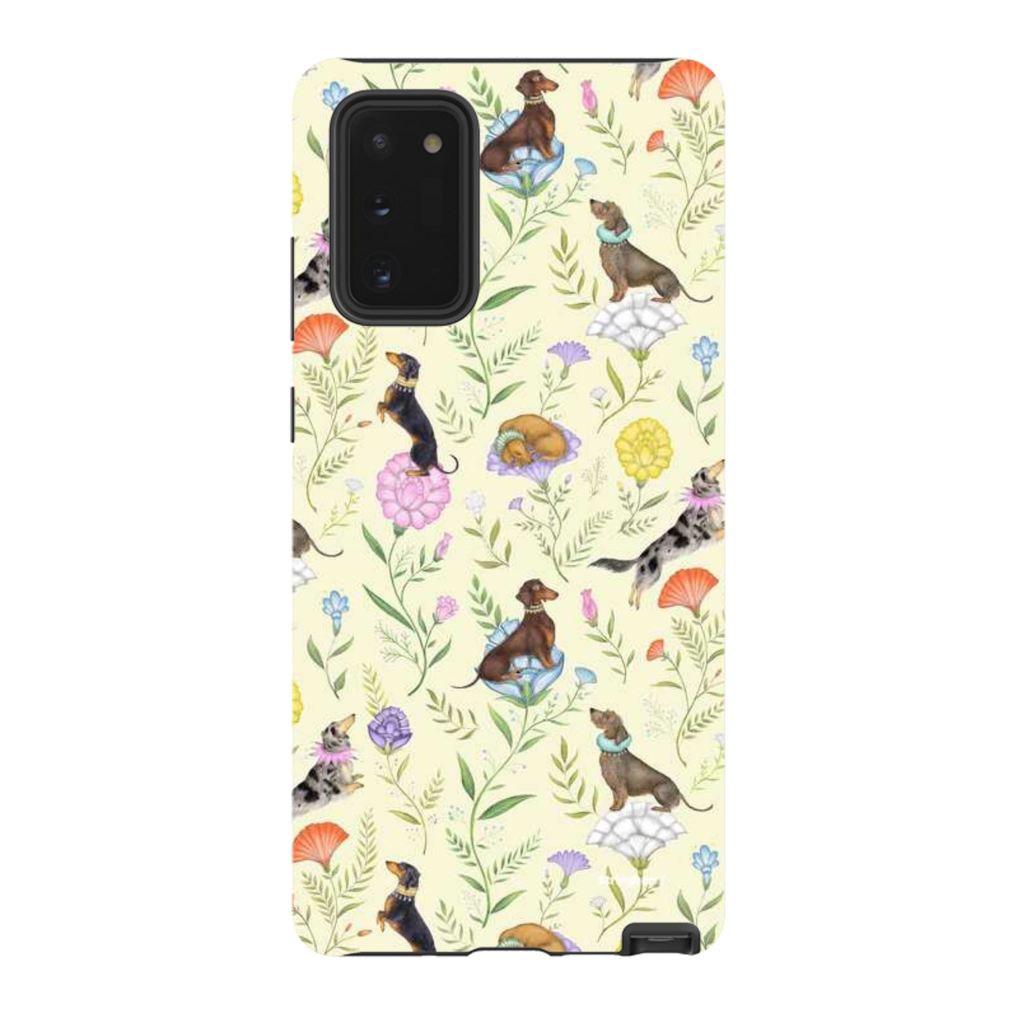 Samsung Tough Case - Doxy Day Afternoon Buttercream By Catherine Rowe
