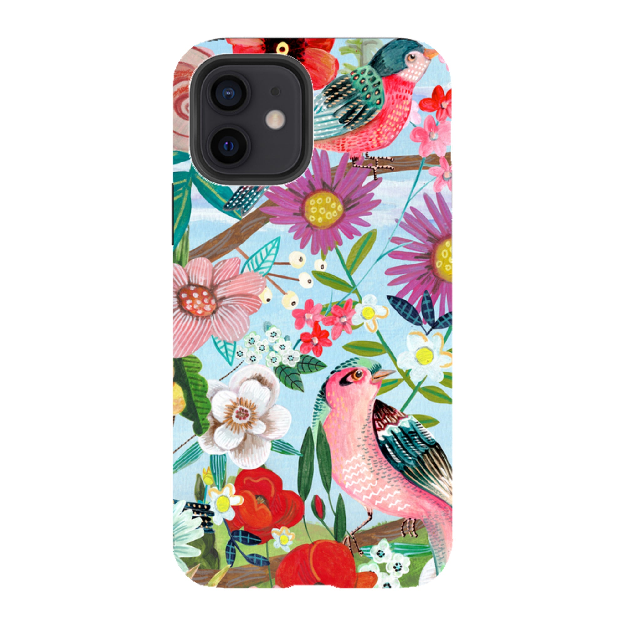 iPhone Tough Case - Birds By Caroline Bonne Muller