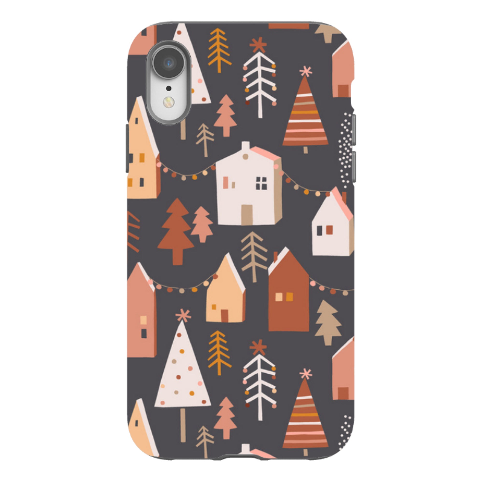 iPhone Tough Case - Street Xmas Dark