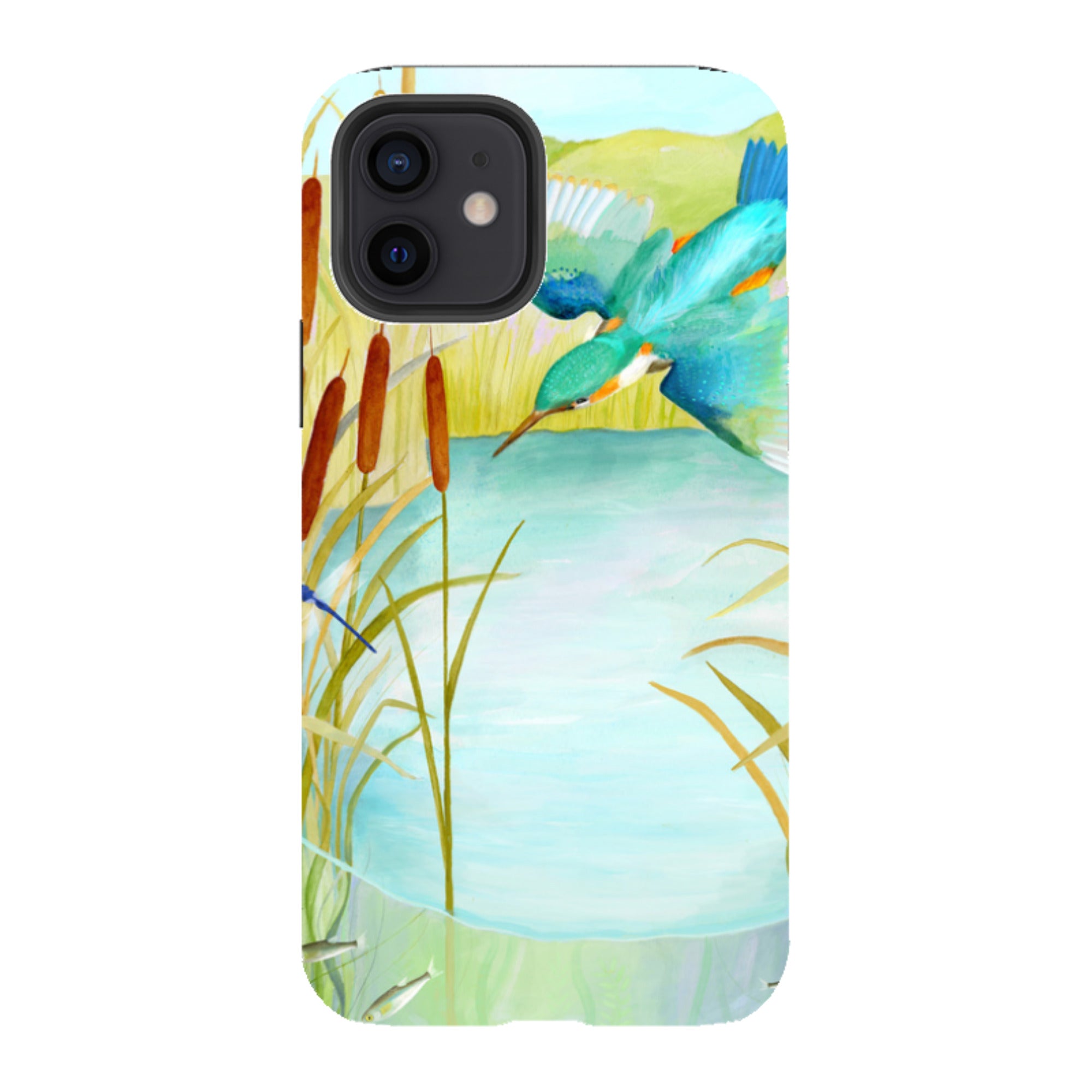 iPhone Tough Case - Kingfisher By Bex Parkin