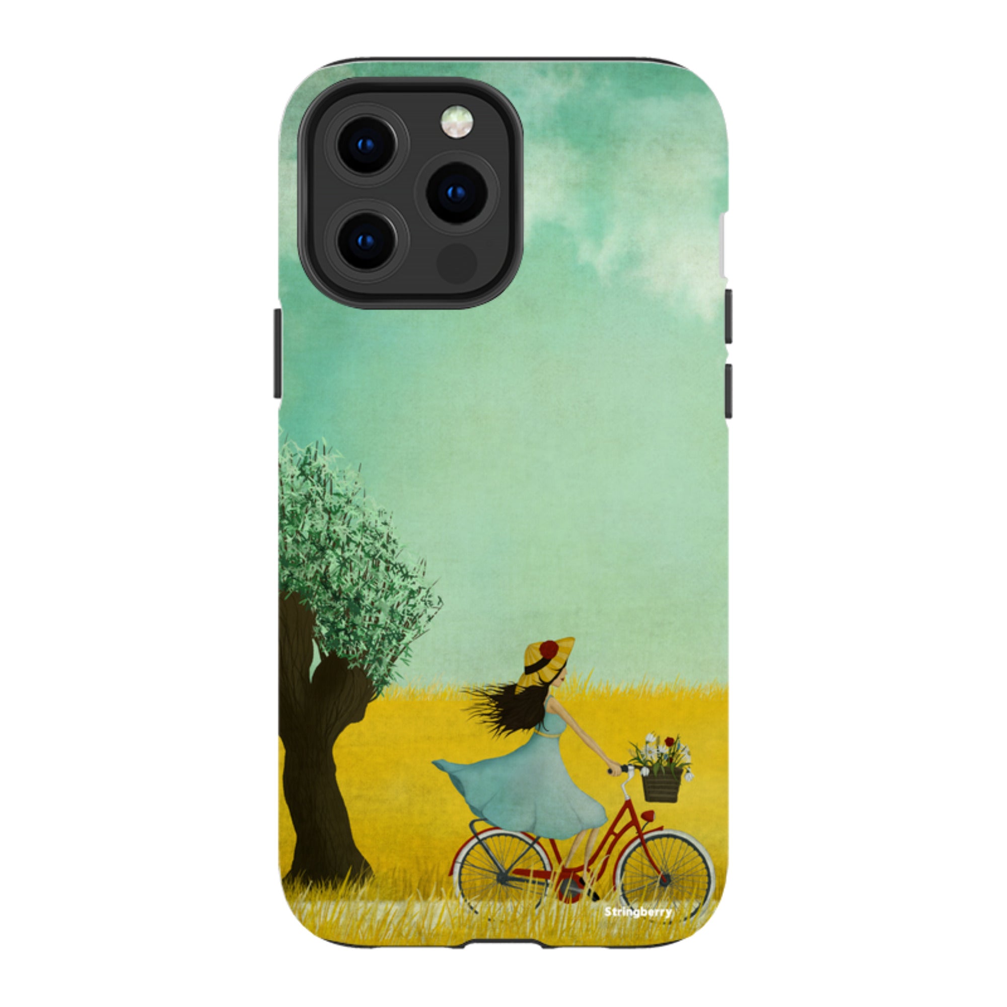 iPhone MagSafe Tough Case - Bike Ride By Maja Lindberg