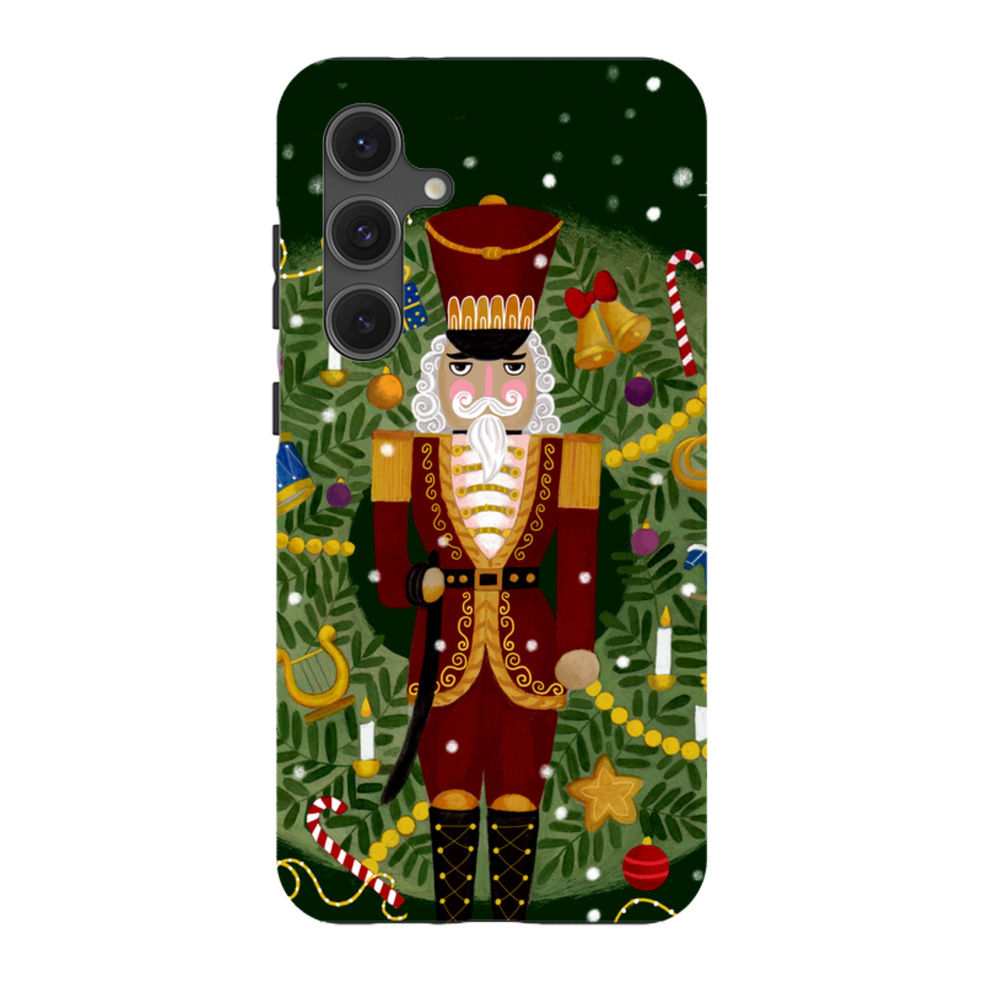 Samsung Tough Case - Red Nutcracker By Bex Parkin