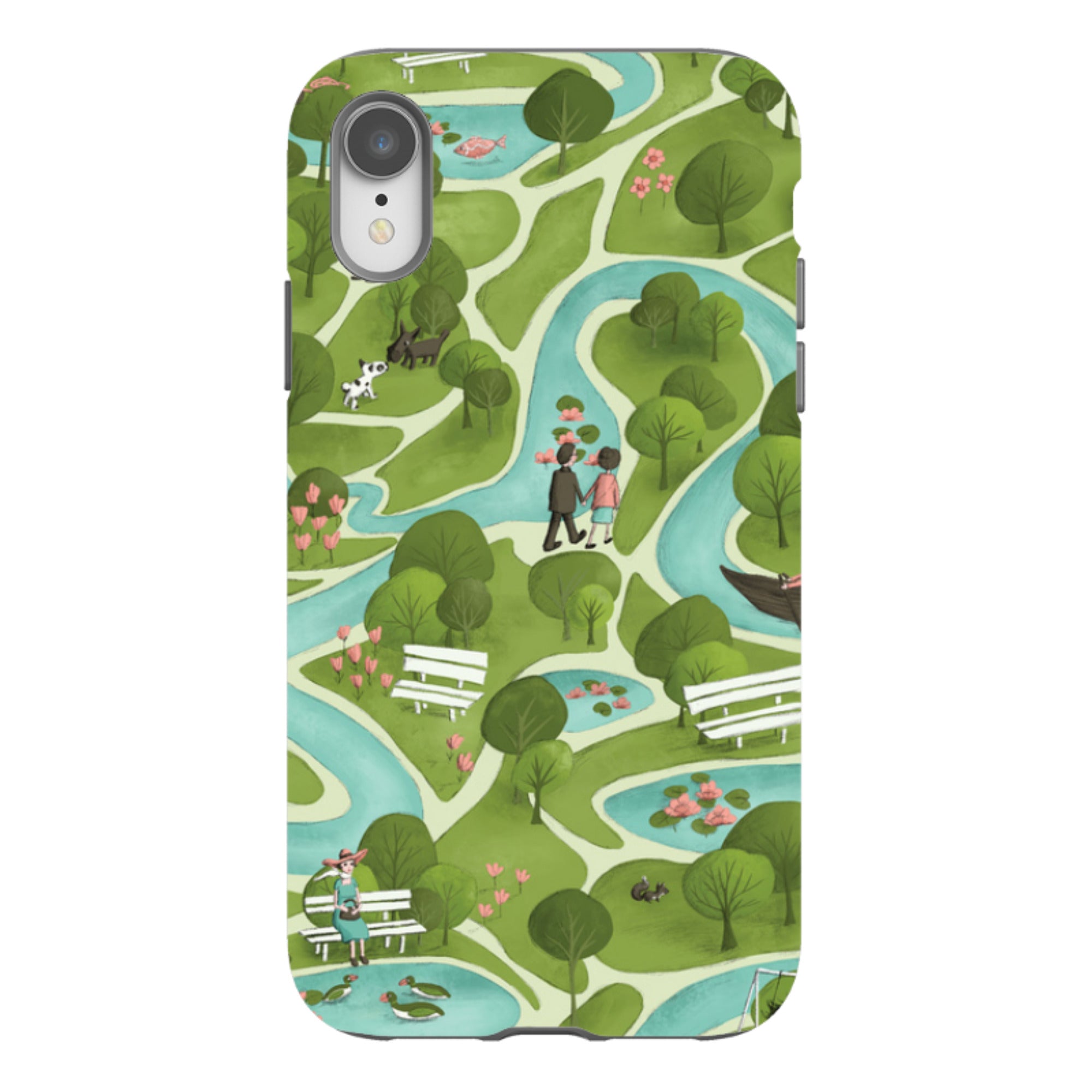 iPhone Tough Case - In the Park By Maja Lindberg