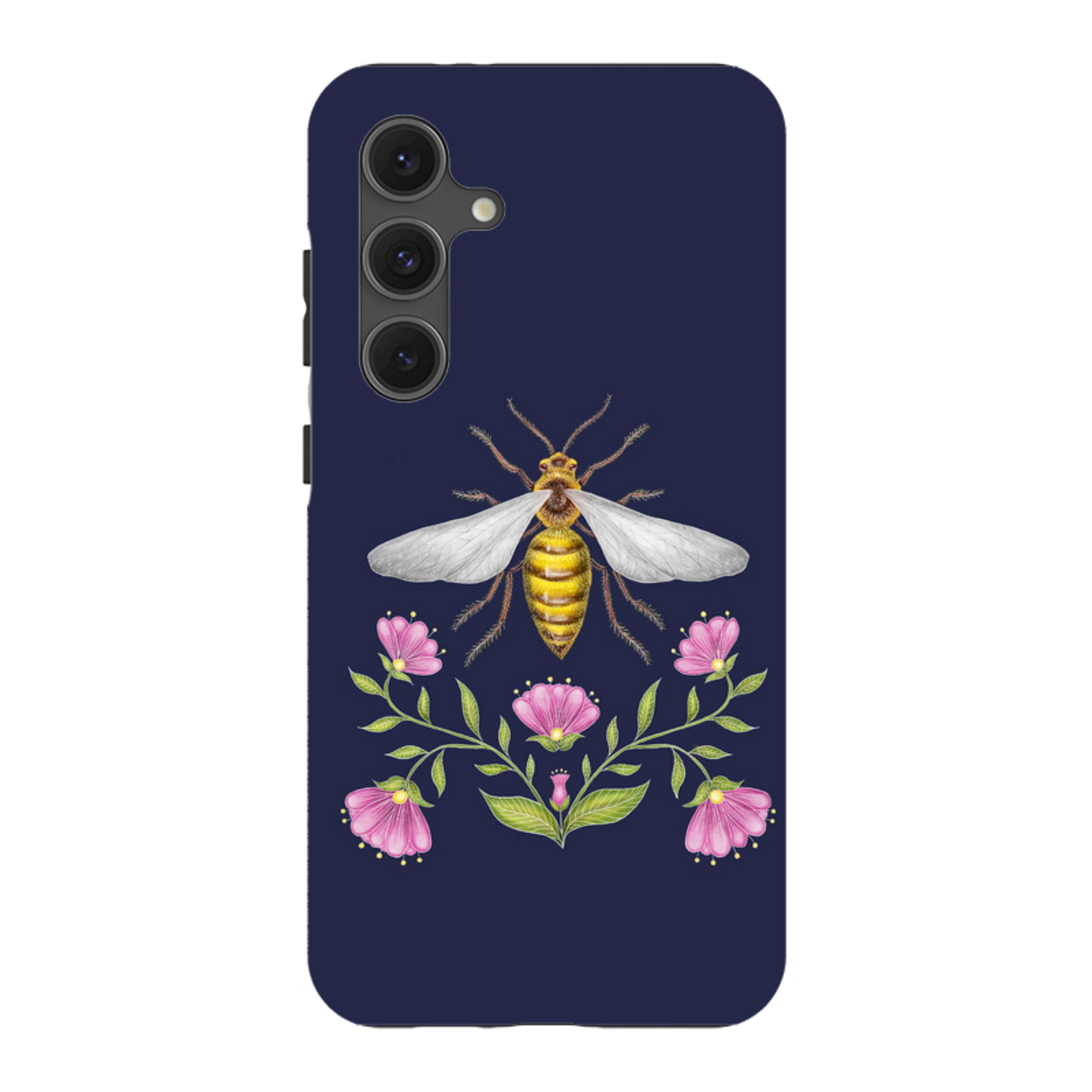 Samsung Tough Case - Wings Of Freedom Navy By Catherine Rowe