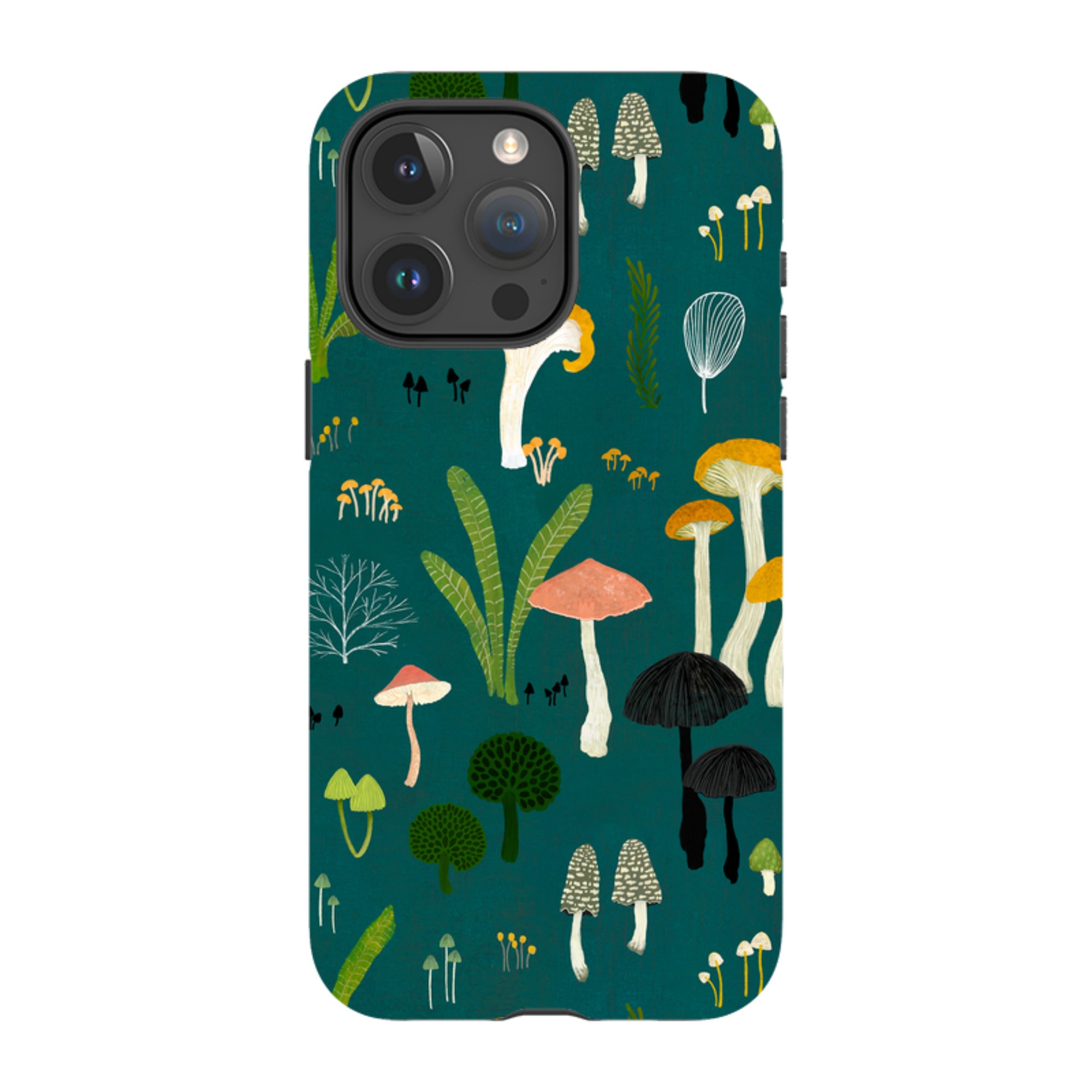 iPhone Tough Case - Mushroom Lake By Katherine Quinn