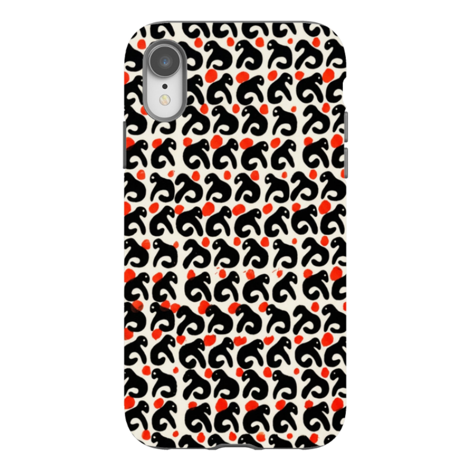 iPhone Tough Case - Abstract Cutouts